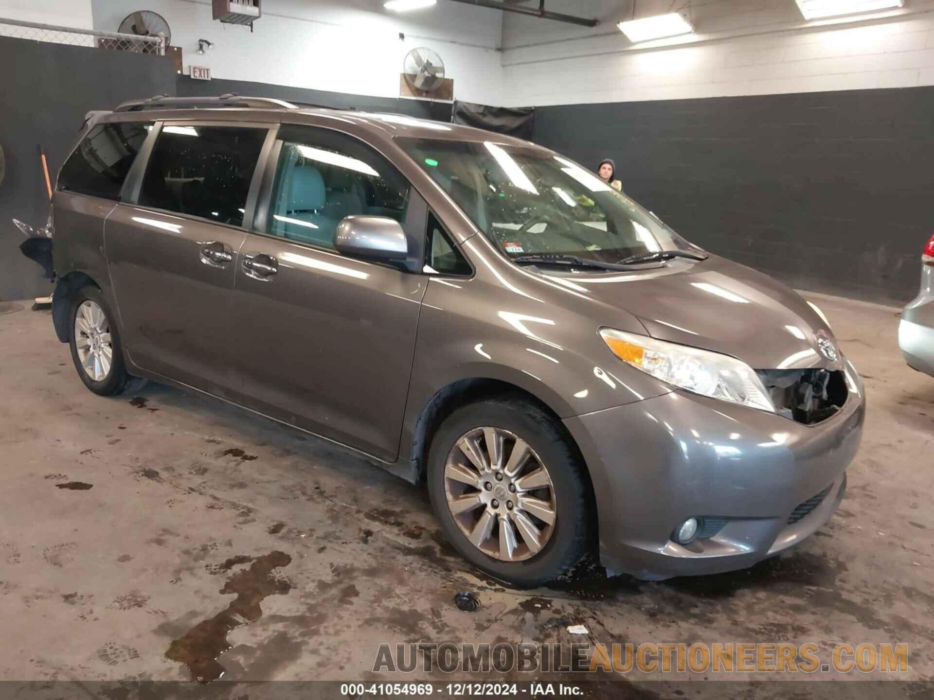 5TDDK3DC6CS038707 TOYOTA SIENNA 2012