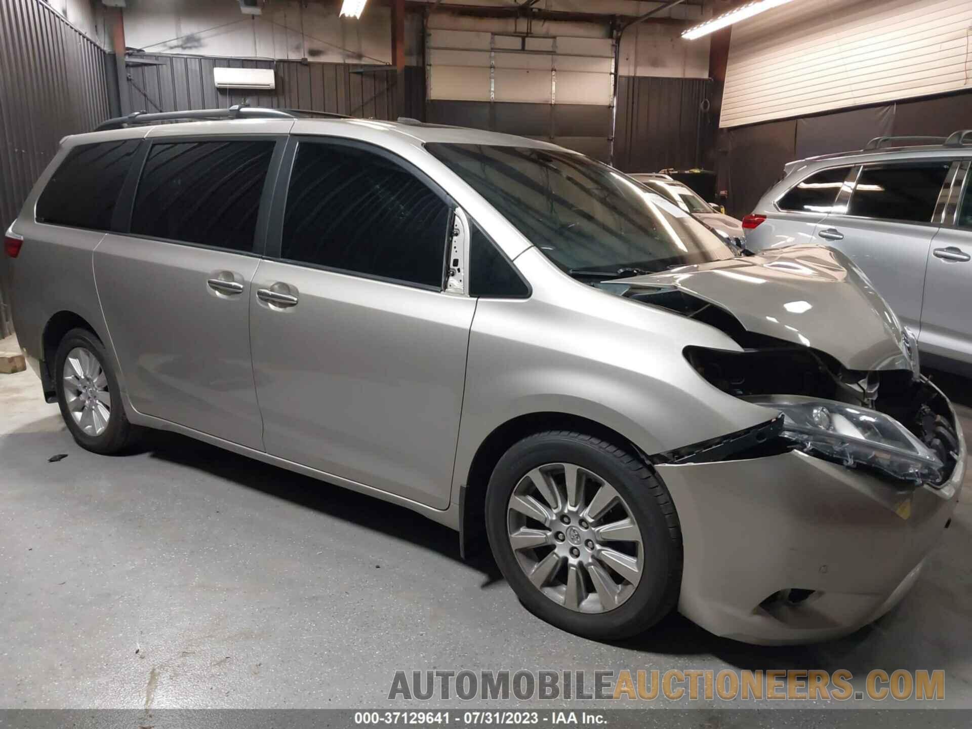 5TDDK3DC6FS095378 TOYOTA SIENNA 2015