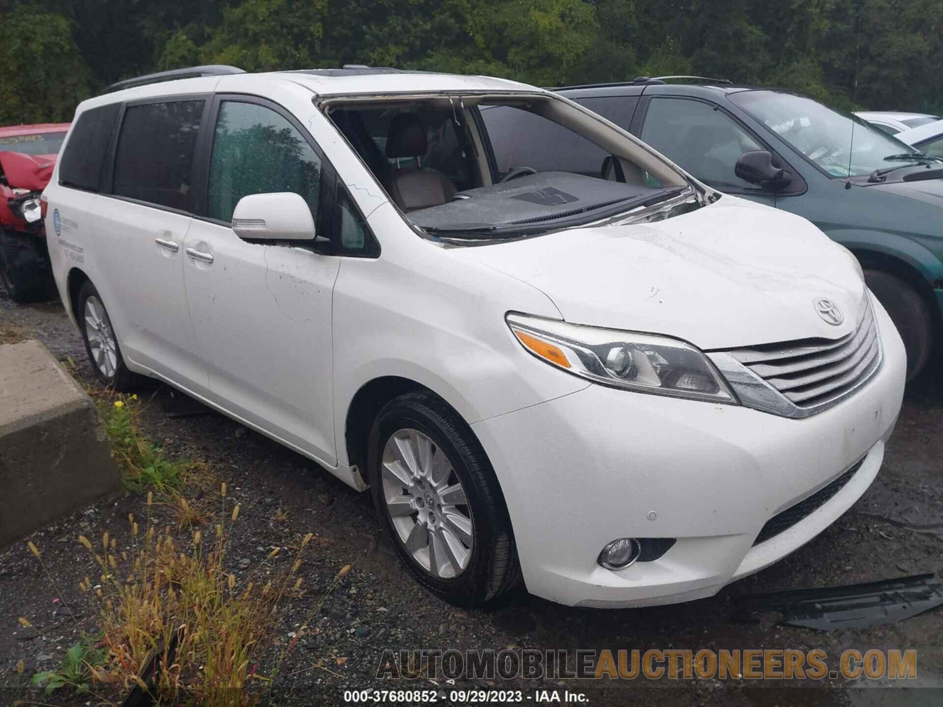 5TDDK3DC6FS116259 TOYOTA SIENNA 2015