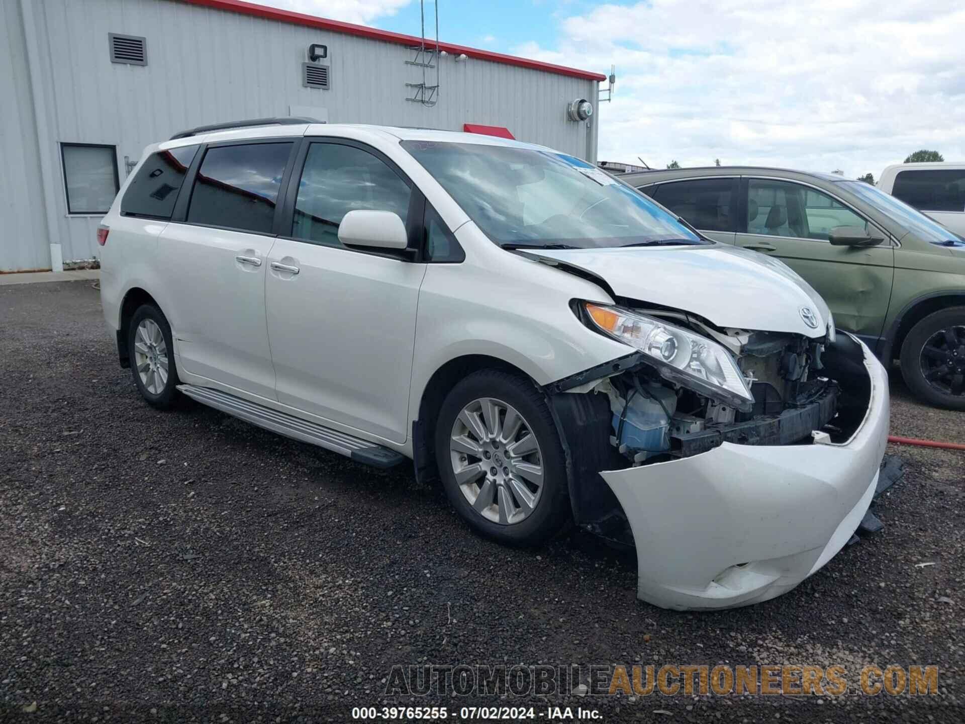 5TDDK3DC6FS122272 TOYOTA SIENNA 2015