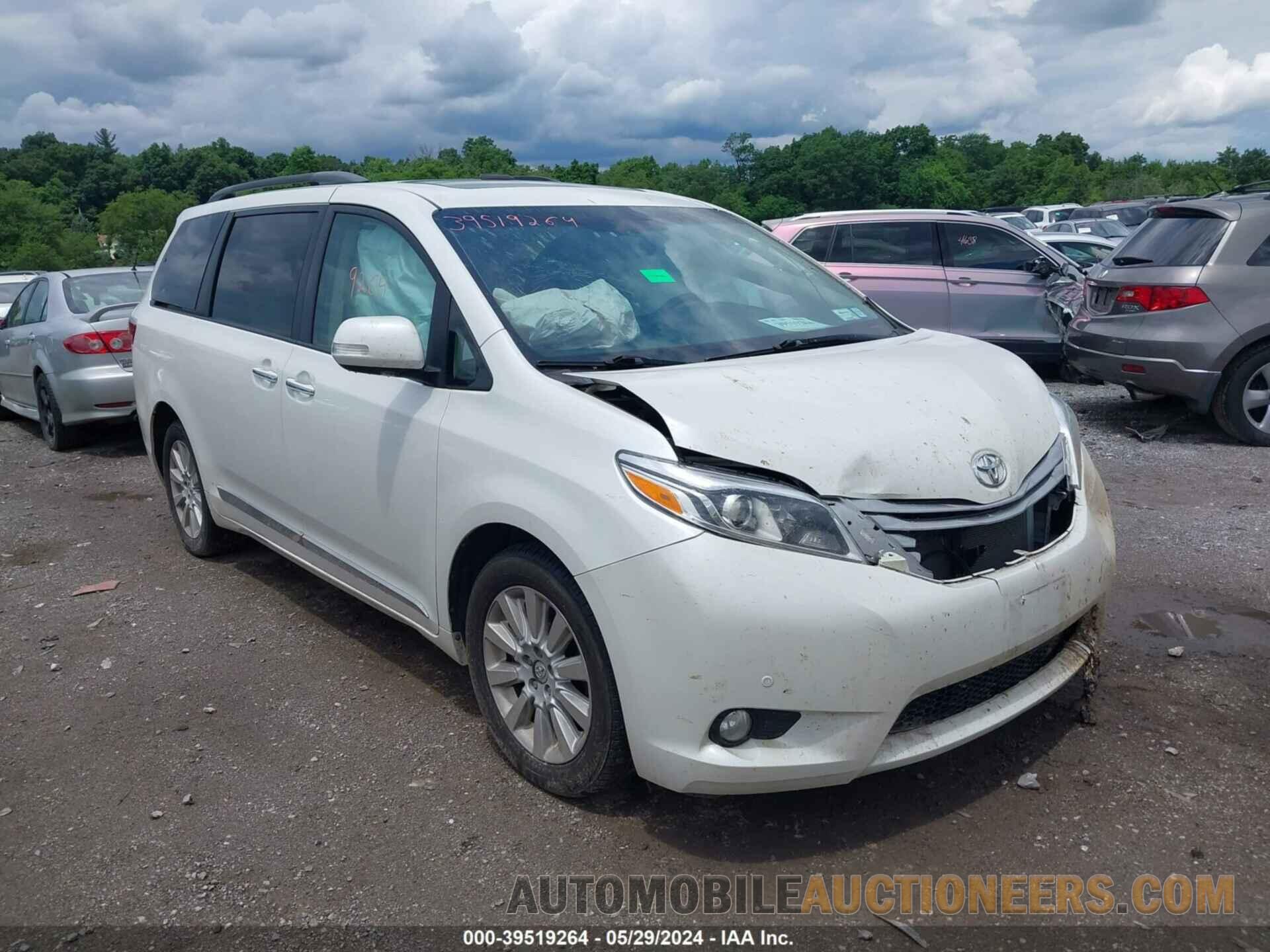 5TDDK3DC6FS123177 TOYOTA SIENNA 2015