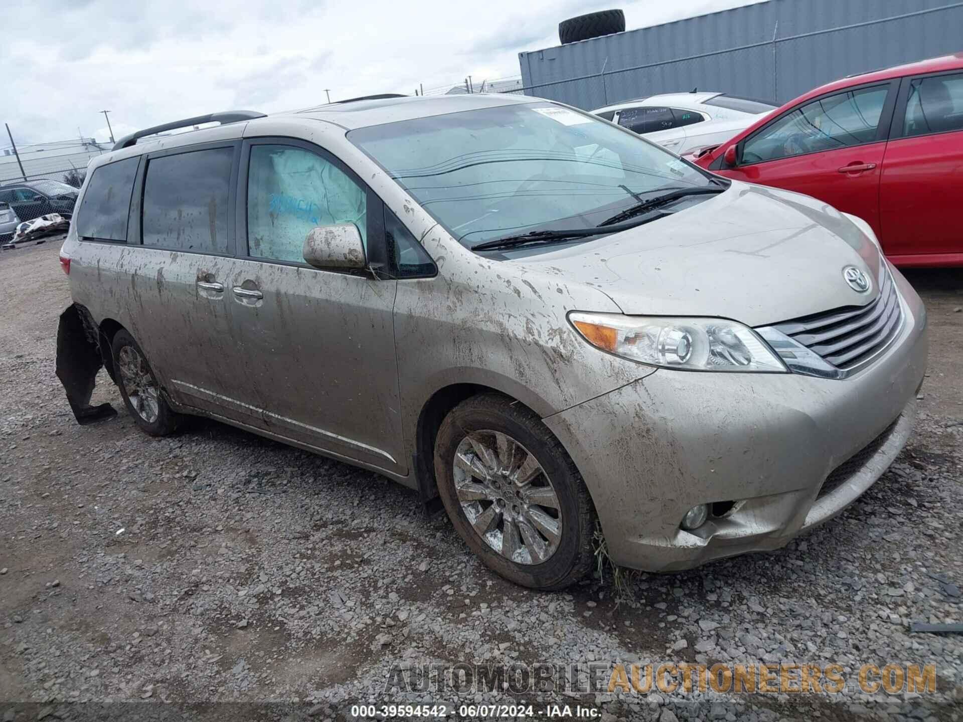 5TDDK3DC6FS123406 TOYOTA SIENNA 2015