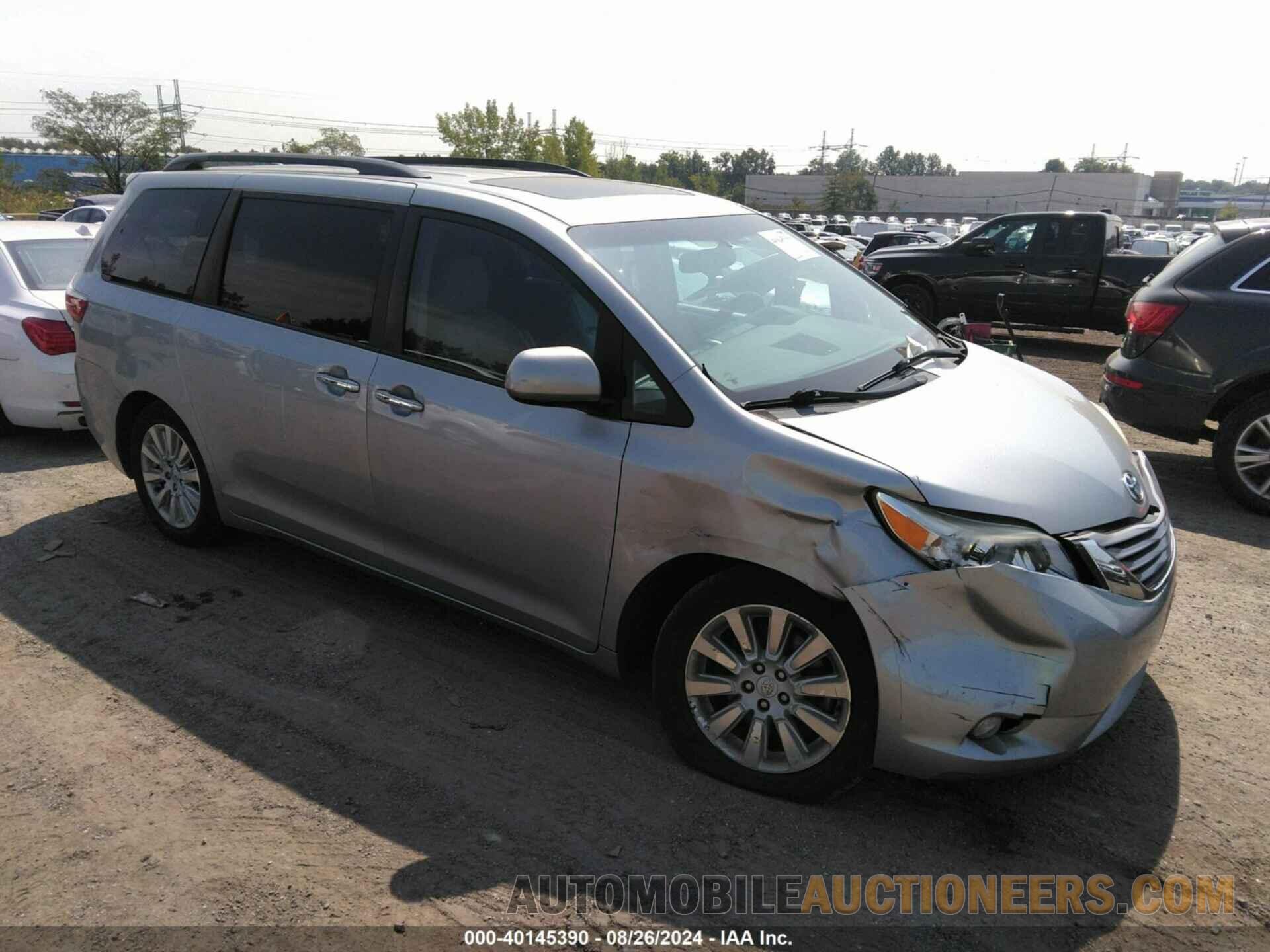 5TDDK3DC6FS128315 TOYOTA SIENNA 2015