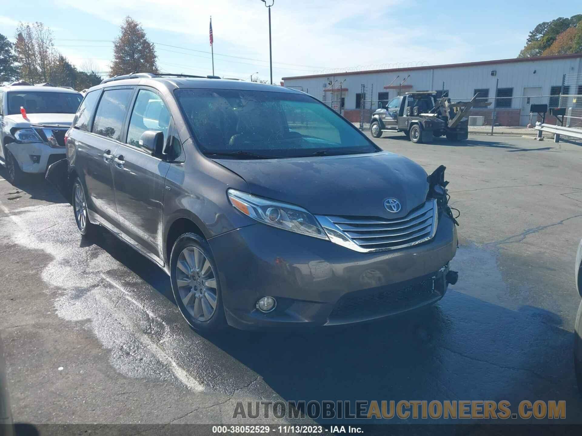 5TDDK3DC6GS138005 TOYOTA SIENNA 2016