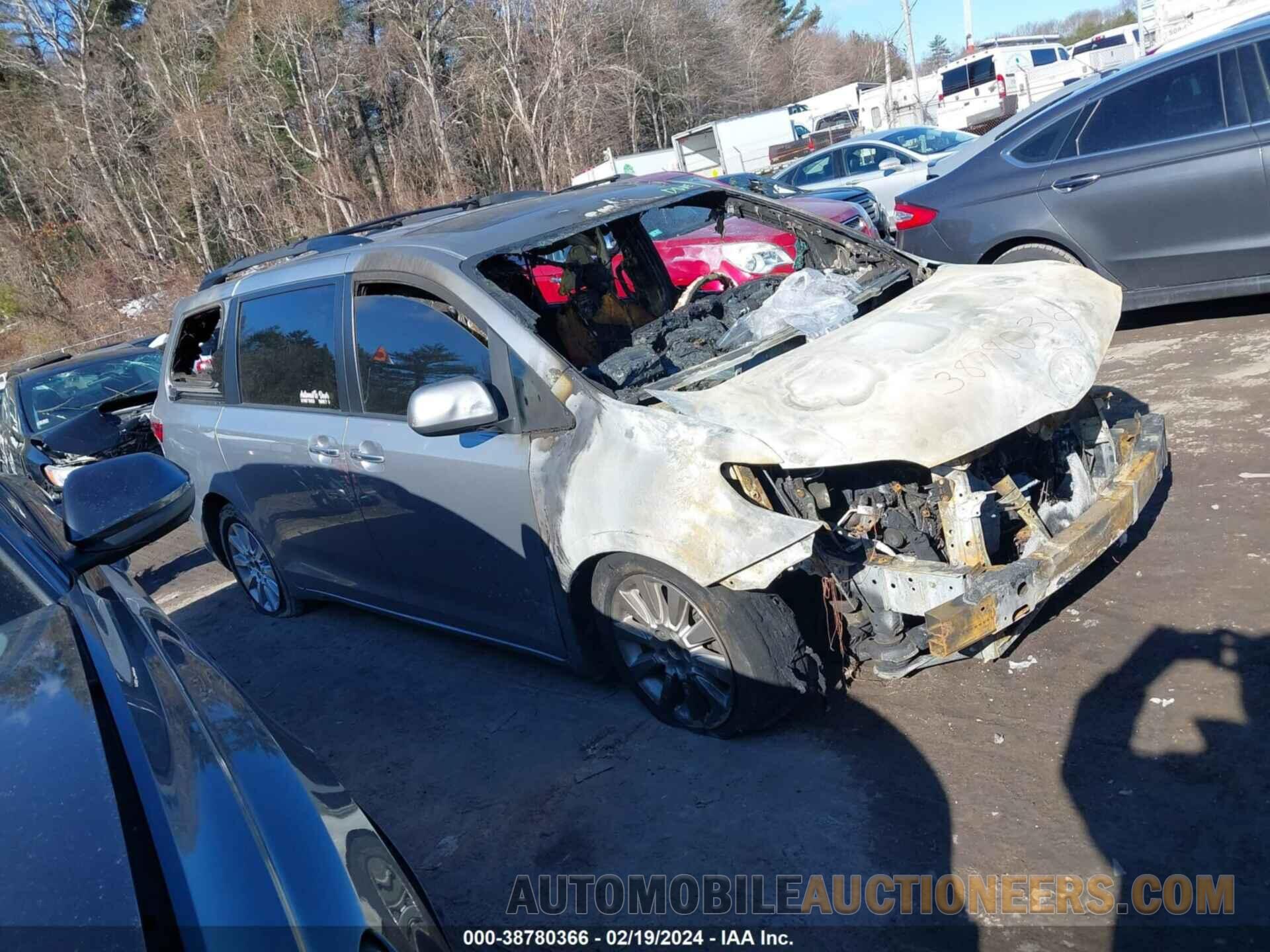 5TDDK3DC6GS139509 TOYOTA SIENNA 2016