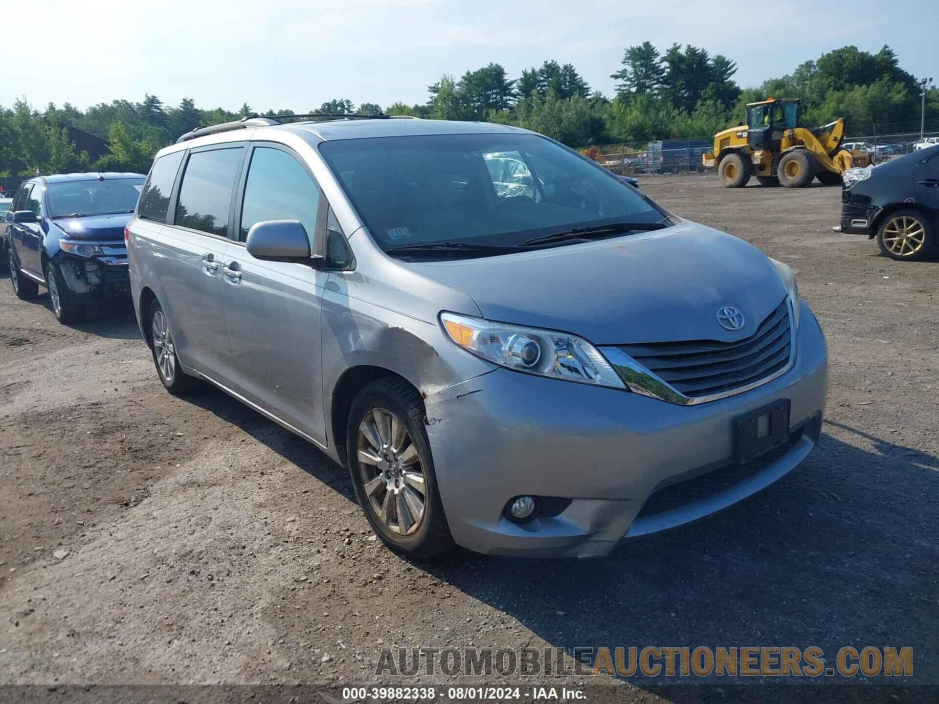 5TDDK3DC7BS009862 TOYOTA SIENNA 2011