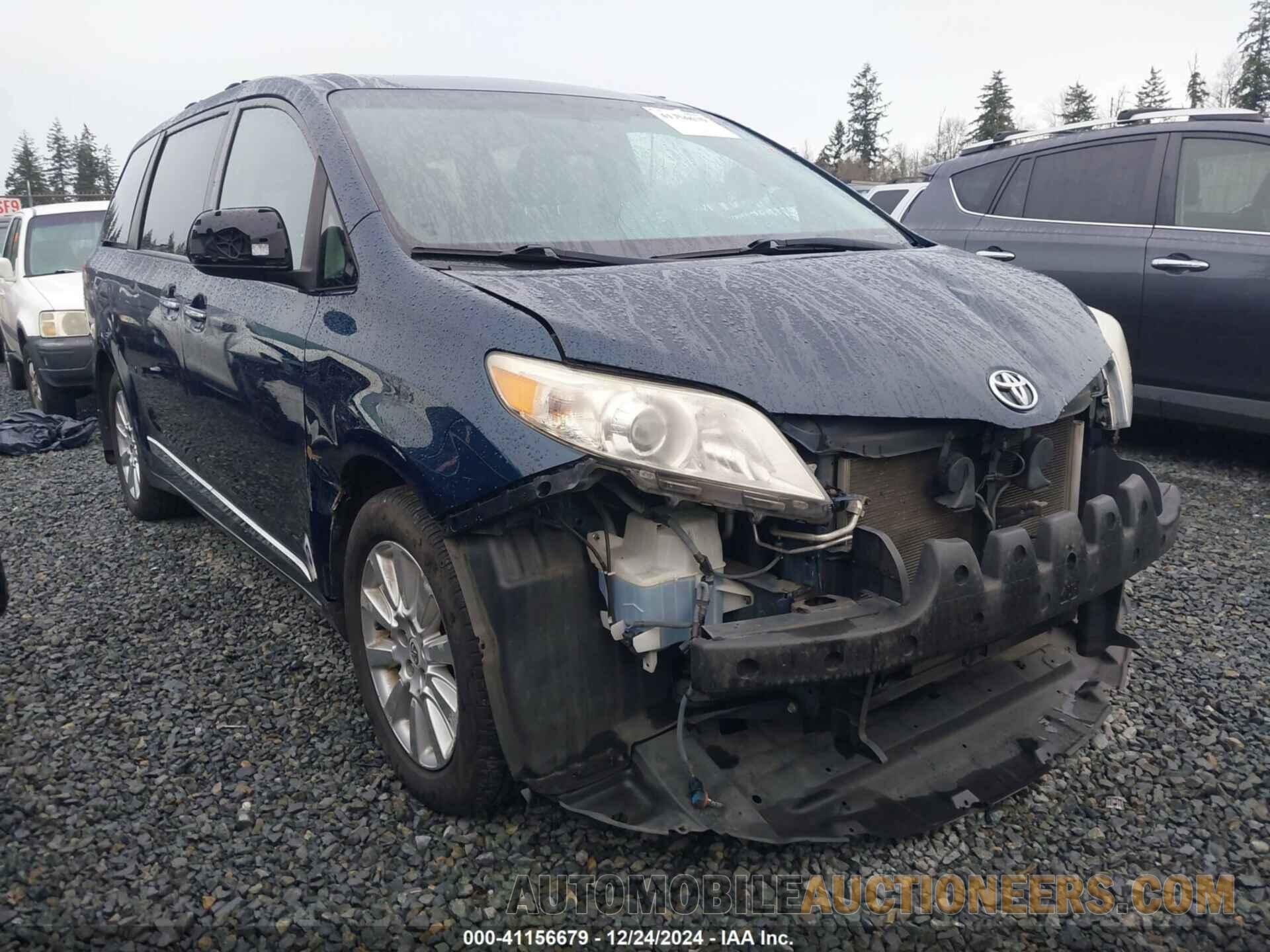 5TDDK3DC7BS017928 TOYOTA SIENNA 2011