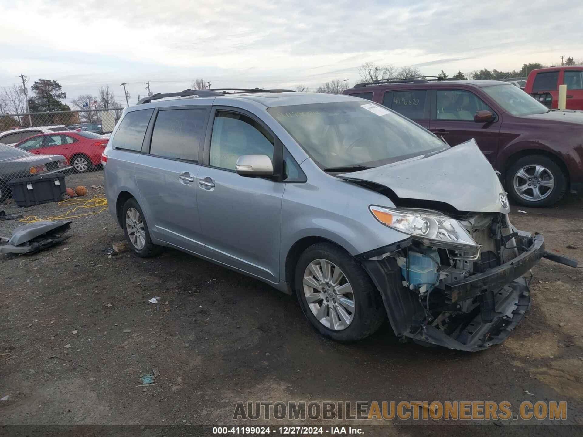 5TDDK3DC7ES087031 TOYOTA SIENNA 2014