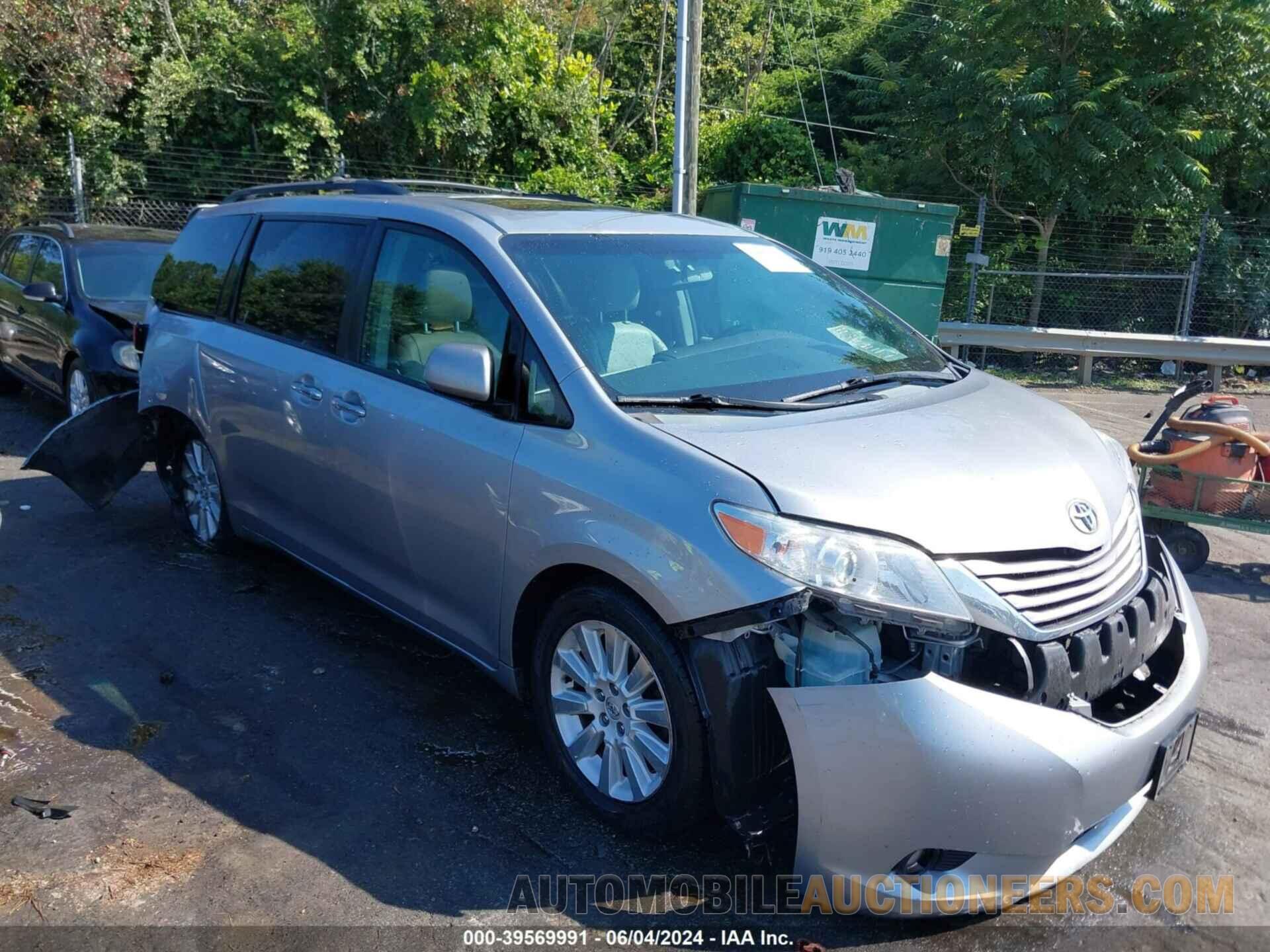 5TDDK3DC7FS096992 TOYOTA SIENNA 2015