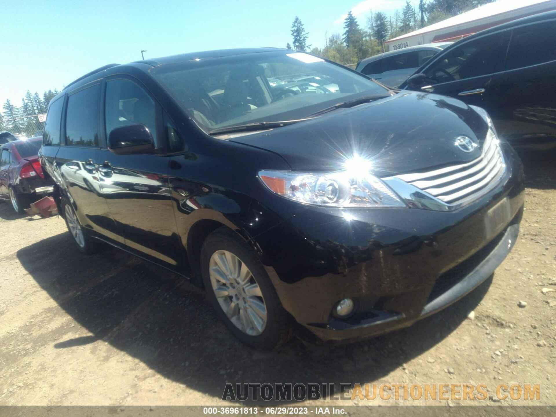 5TDDK3DC7FS100586 TOYOTA SIENNA 2015