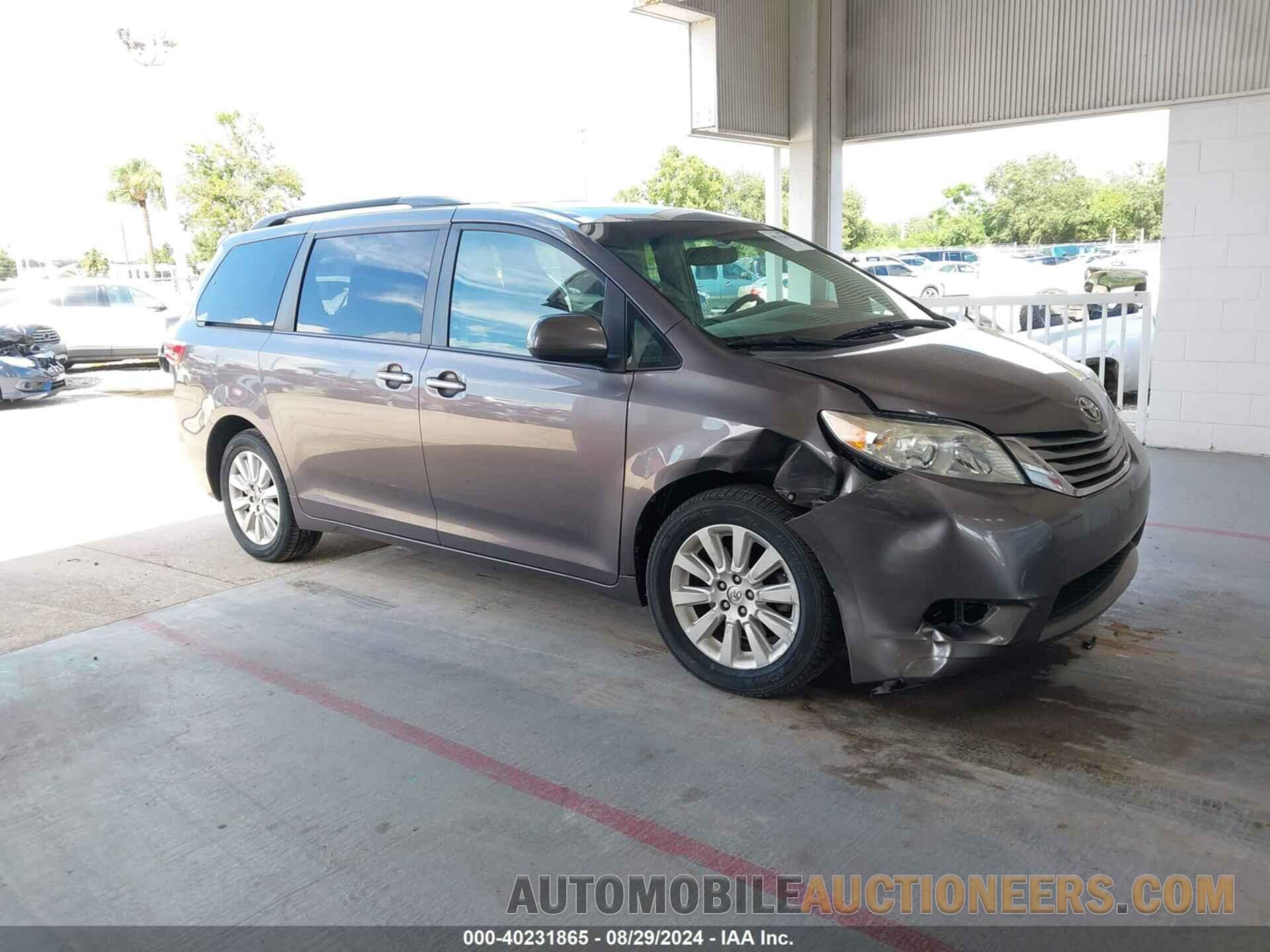 5TDDK3DC7FS115055 TOYOTA SIENNA 2015