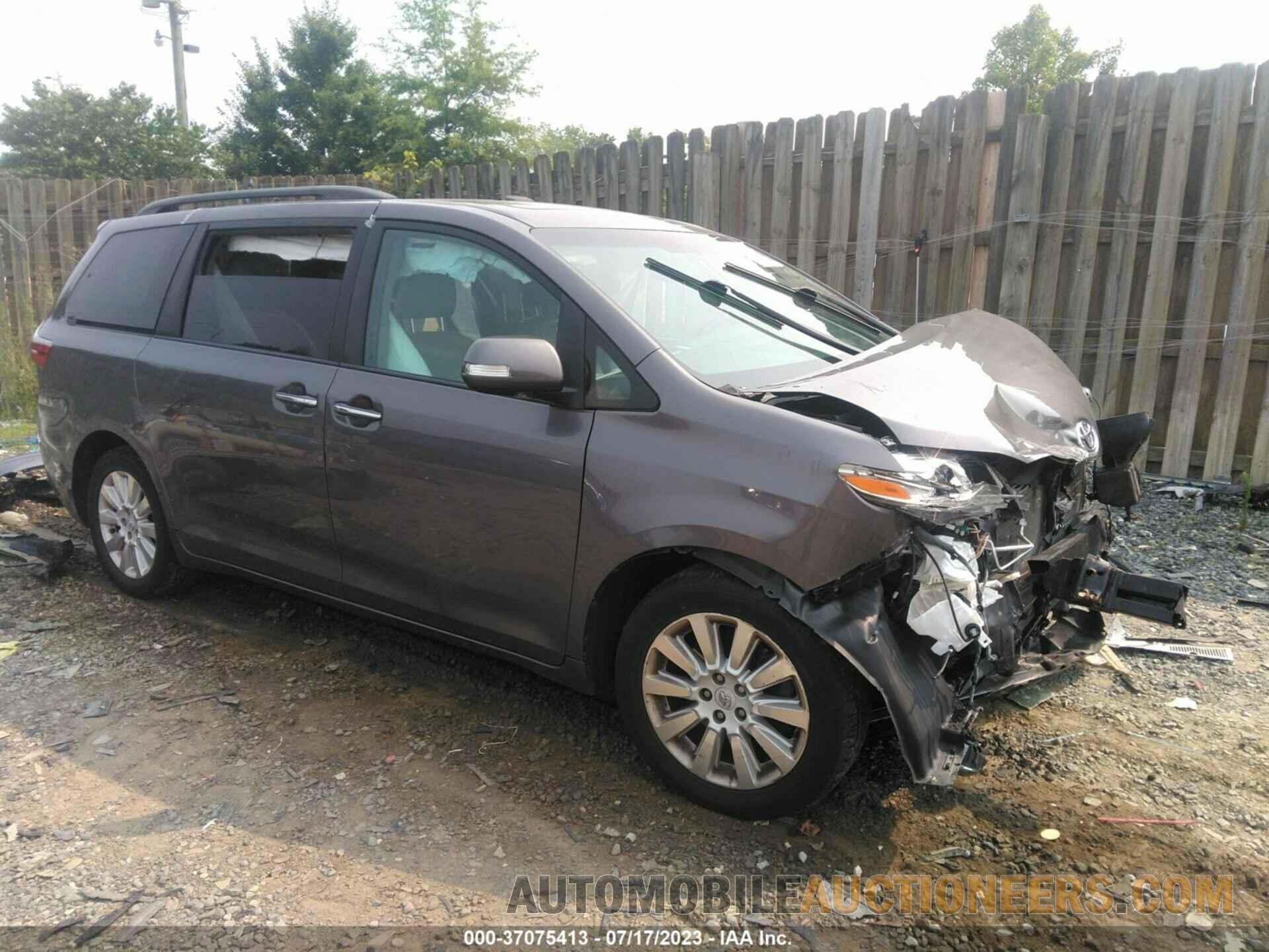 5TDDK3DC7FS116934 TOYOTA SIENNA 2015