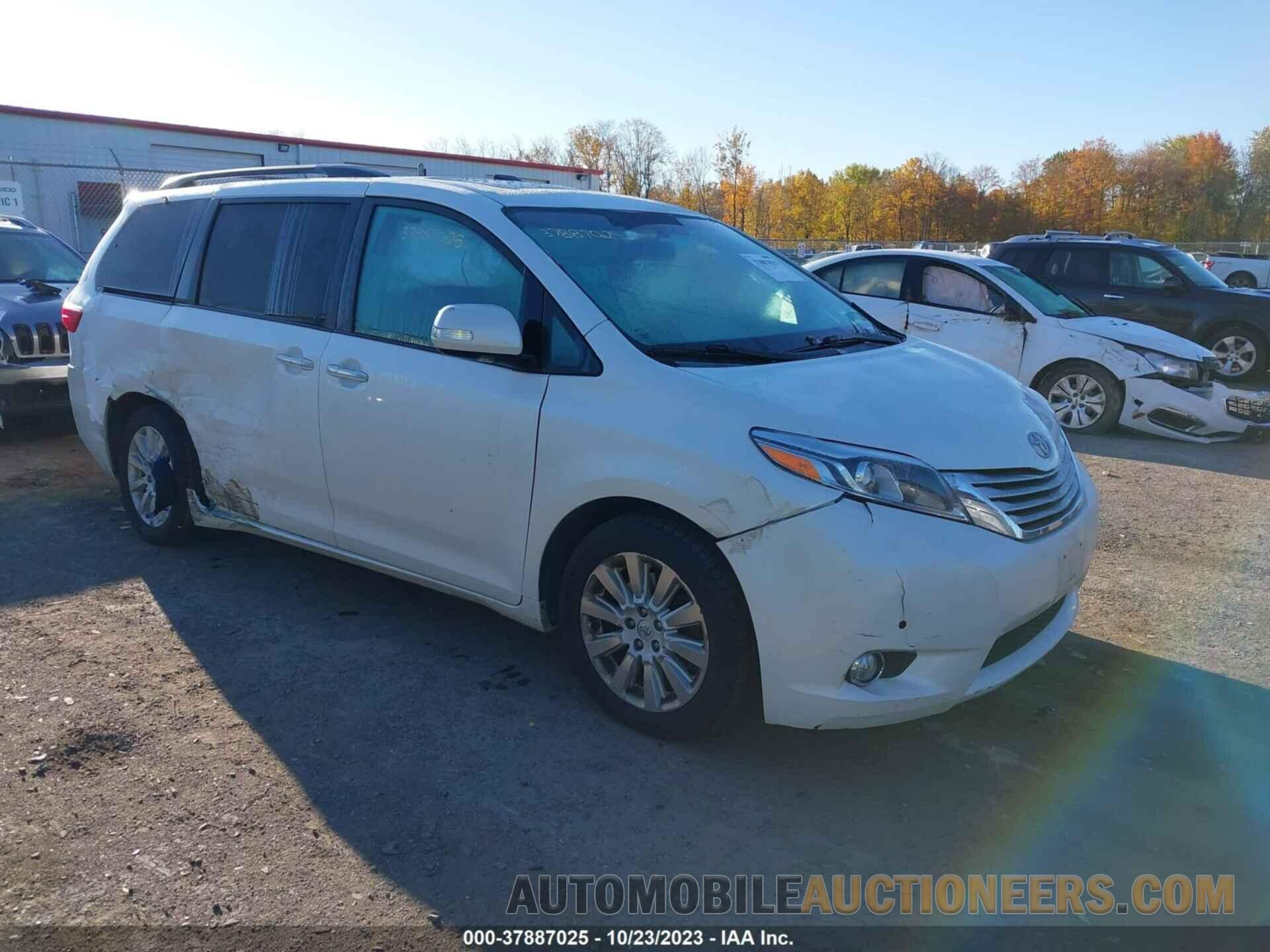 5TDDK3DC7FS118683 TOYOTA SIENNA 2015