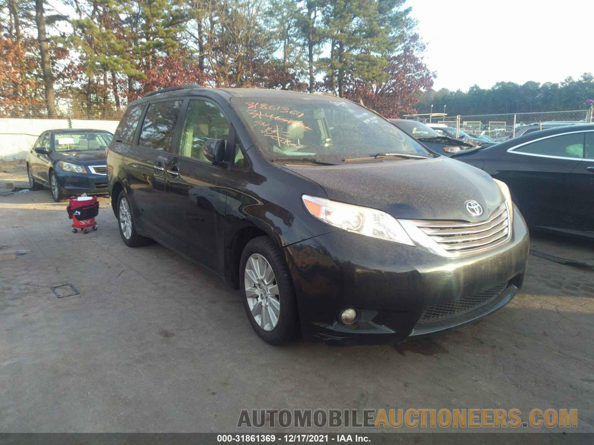 5TDDK3DC7FS122054 TOYOTA SIENNA 2015