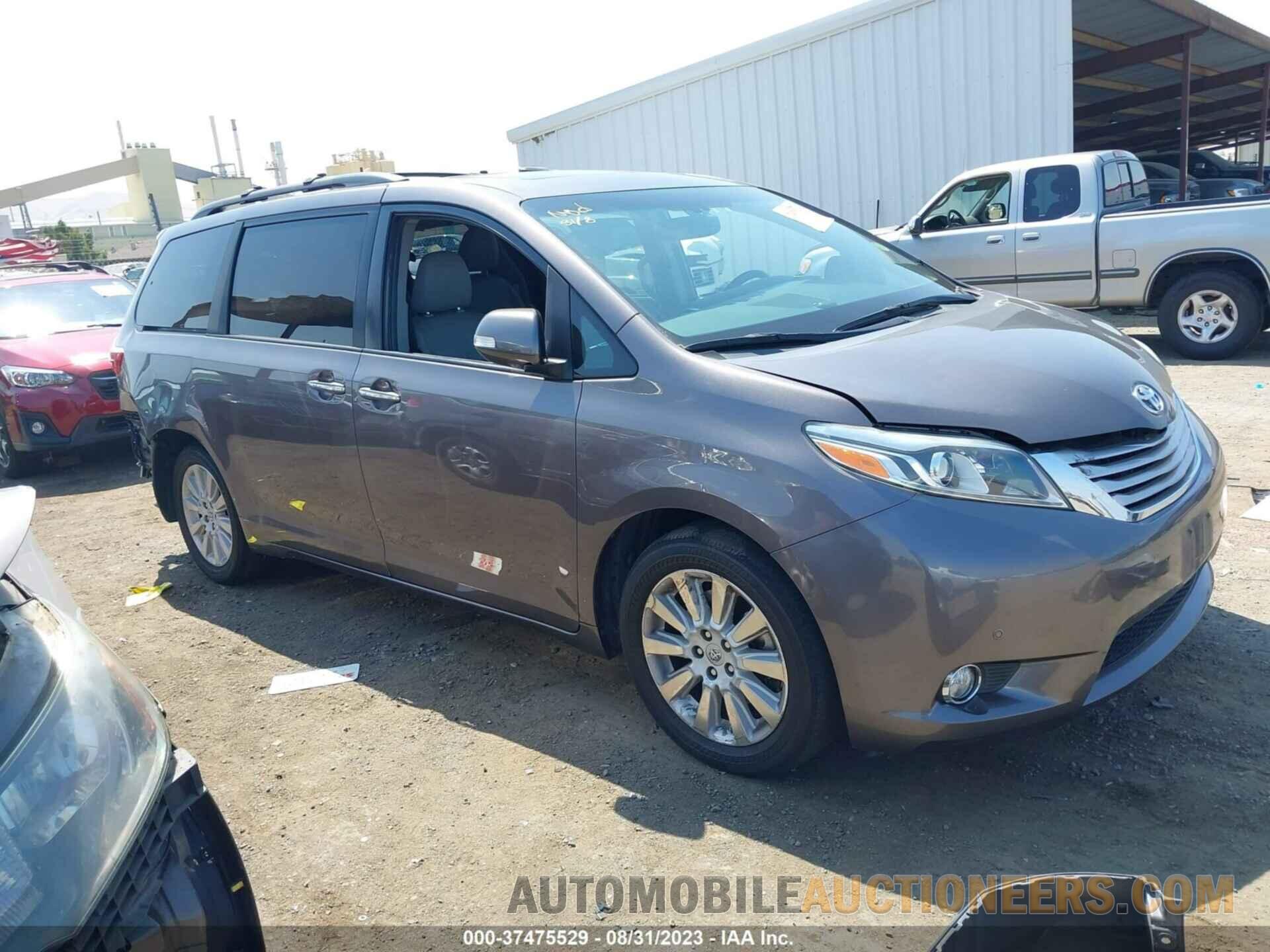 5TDDK3DC7FS126444 TOYOTA SIENNA 2015