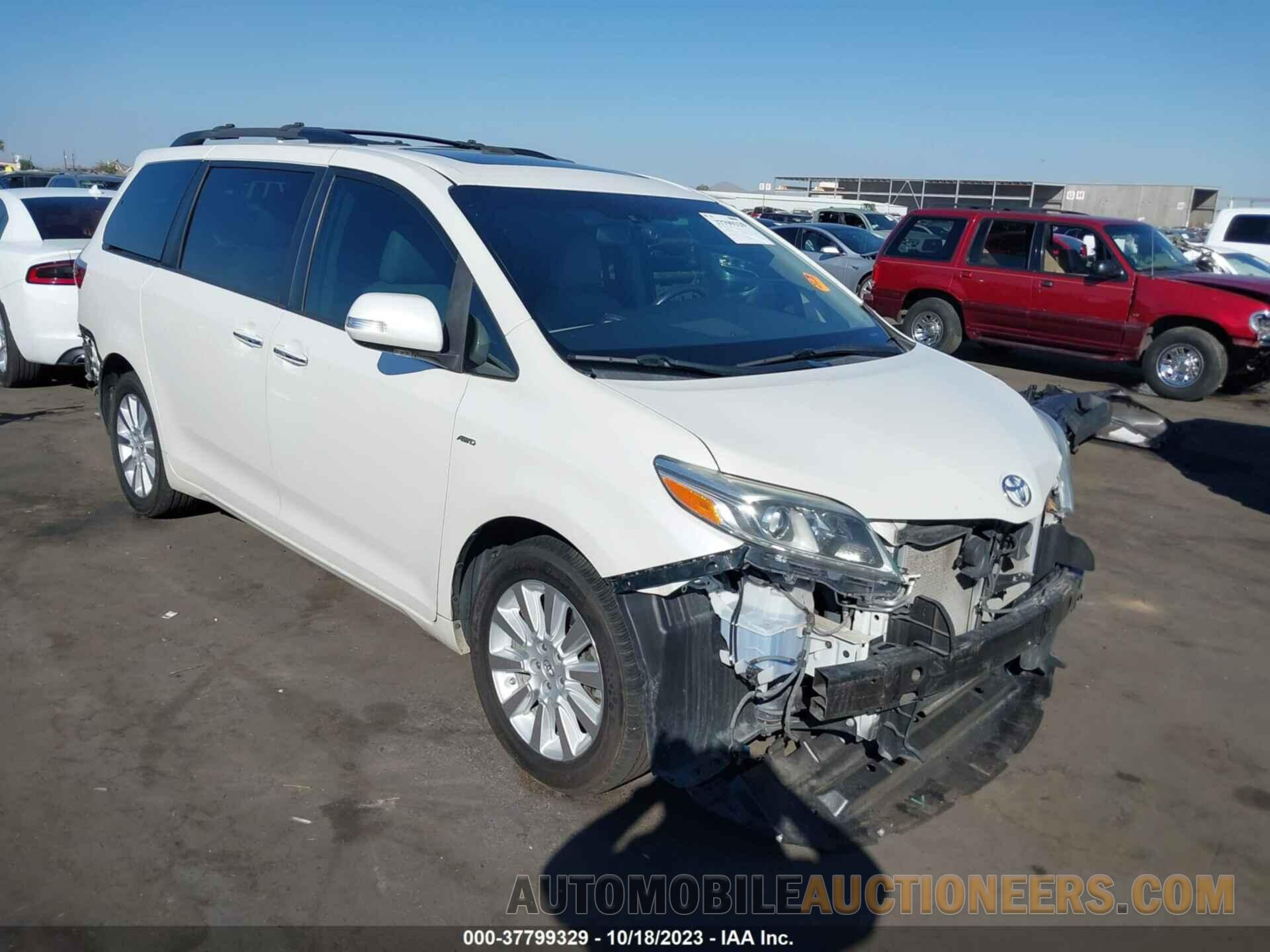 5TDDK3DC7GS141205 TOYOTA SIENNA 2016