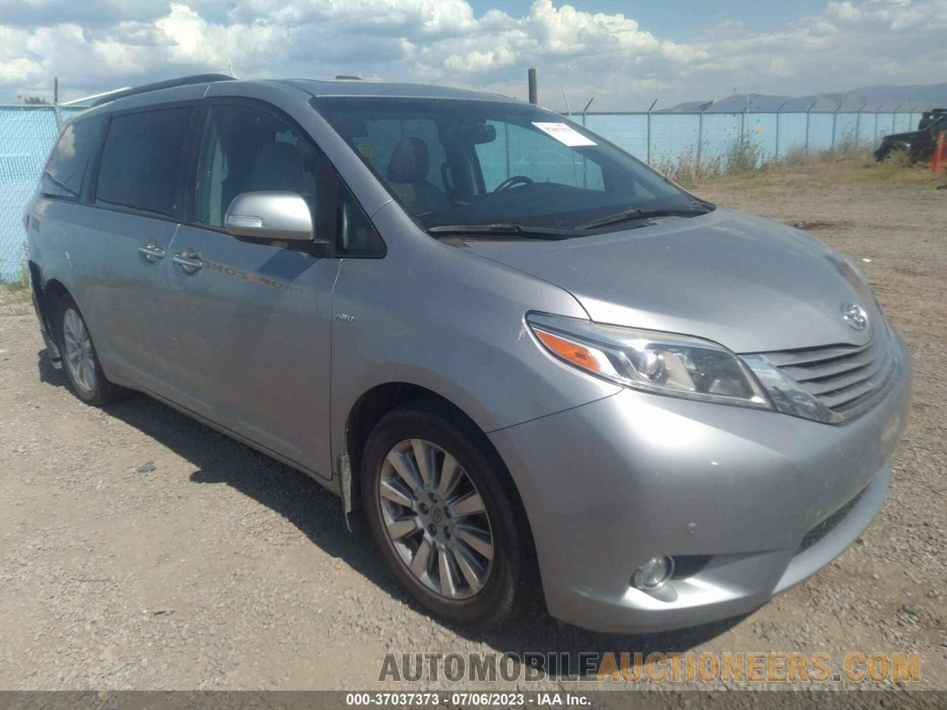 5TDDK3DC7GS142564 TOYOTA SIENNA 2016