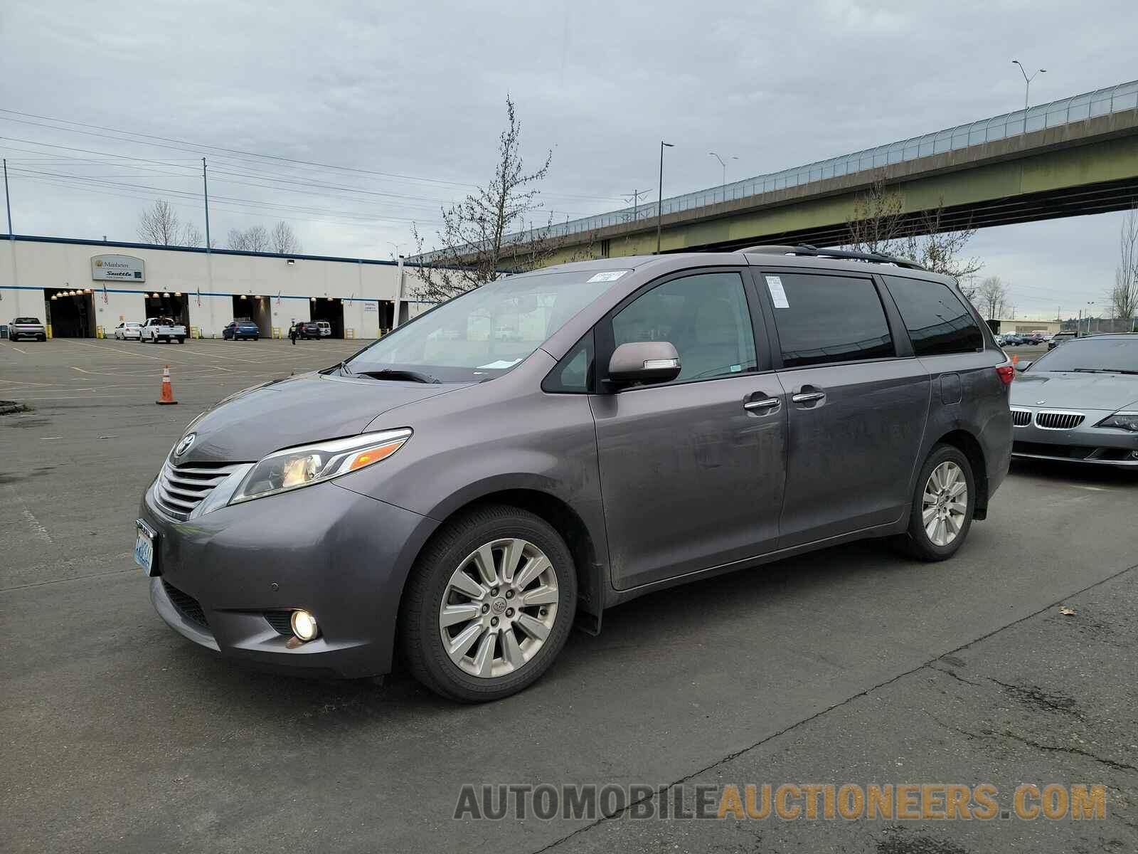 5TDDK3DC8FS106672 Toyota Sienna 2015