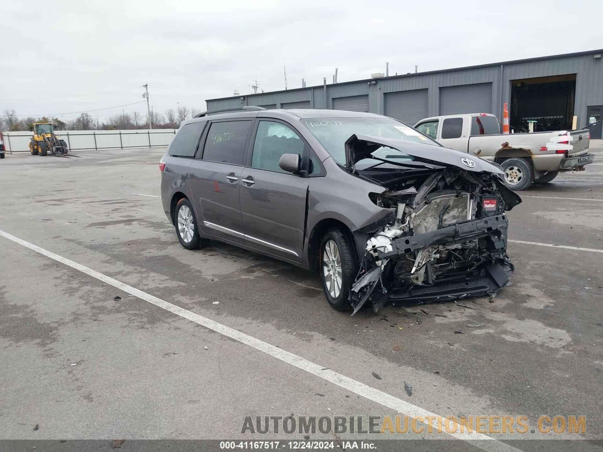 5TDDK3DC8FS119289 TOYOTA SIENNA 2015