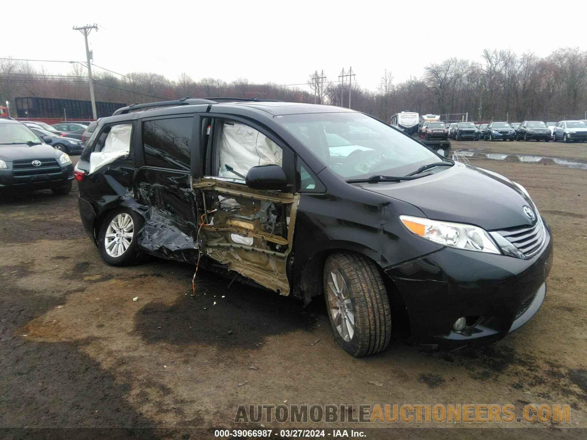 5TDDK3DC8FS121320 TOYOTA SIENNA 2015