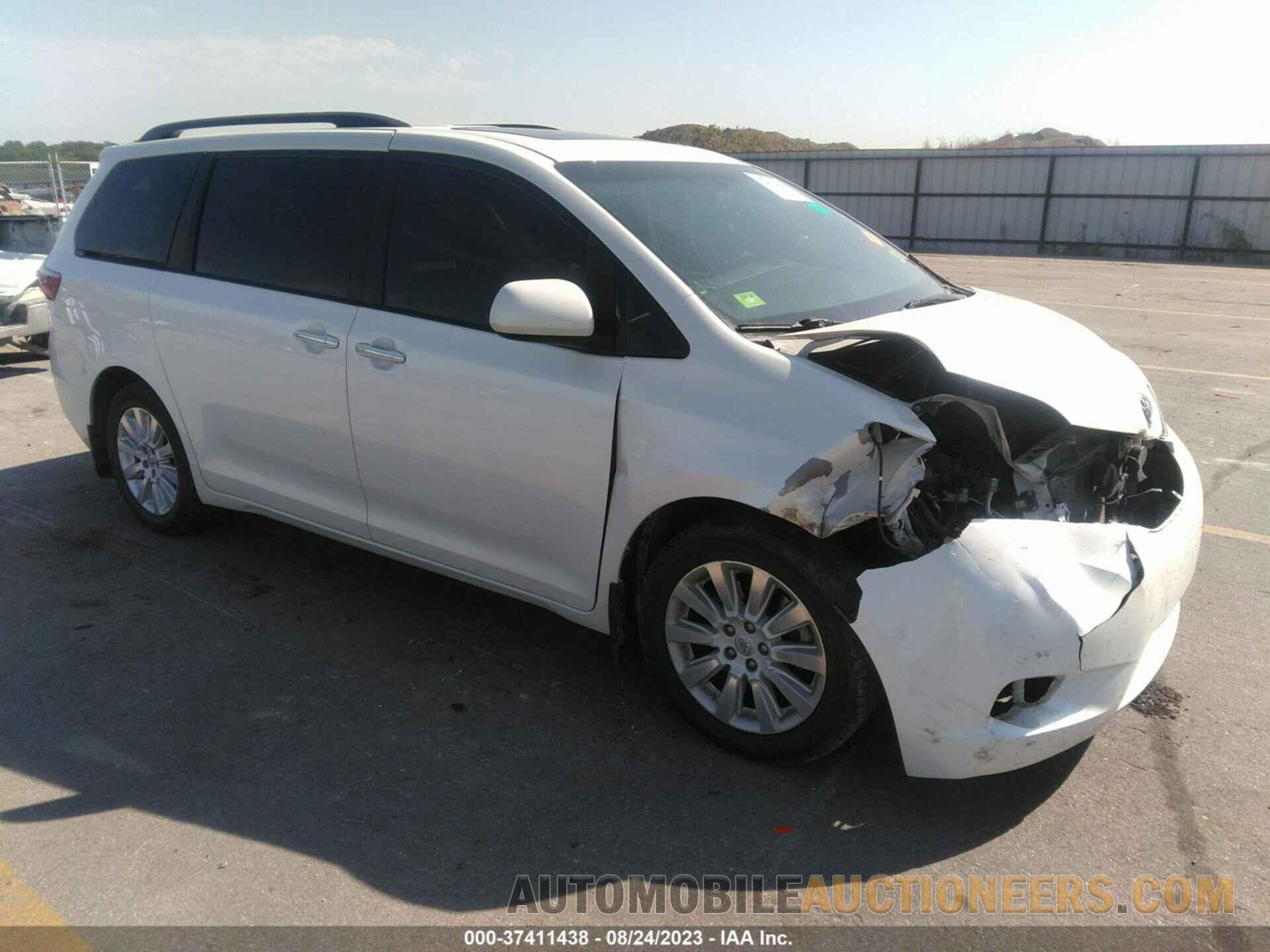 5TDDK3DC8FS122340 TOYOTA SIENNA 2015