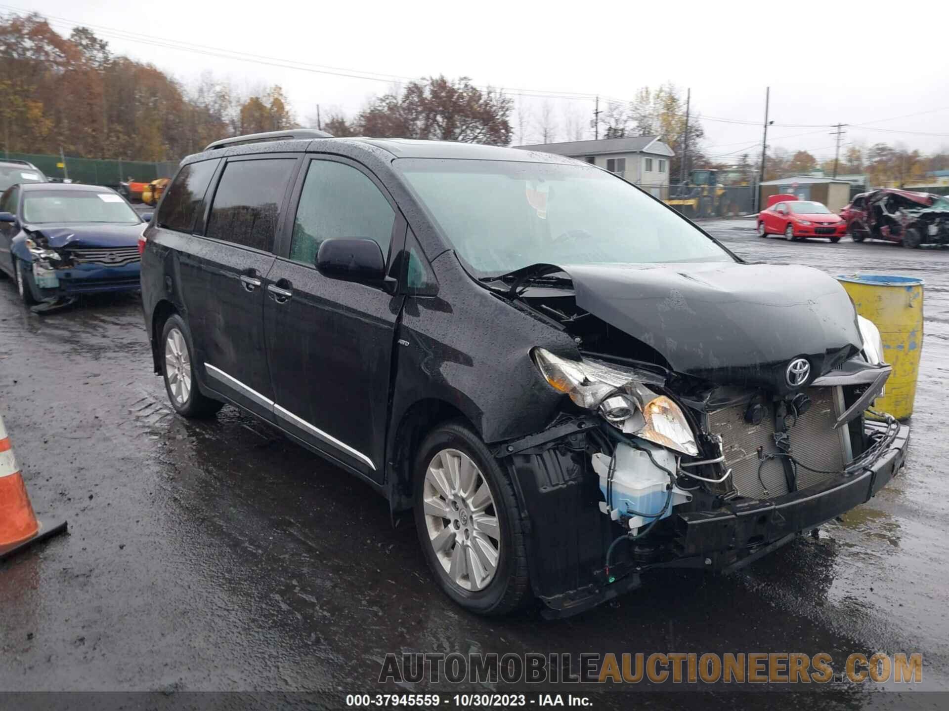 5TDDK3DC8GS137065 TOYOTA SIENNA 2016