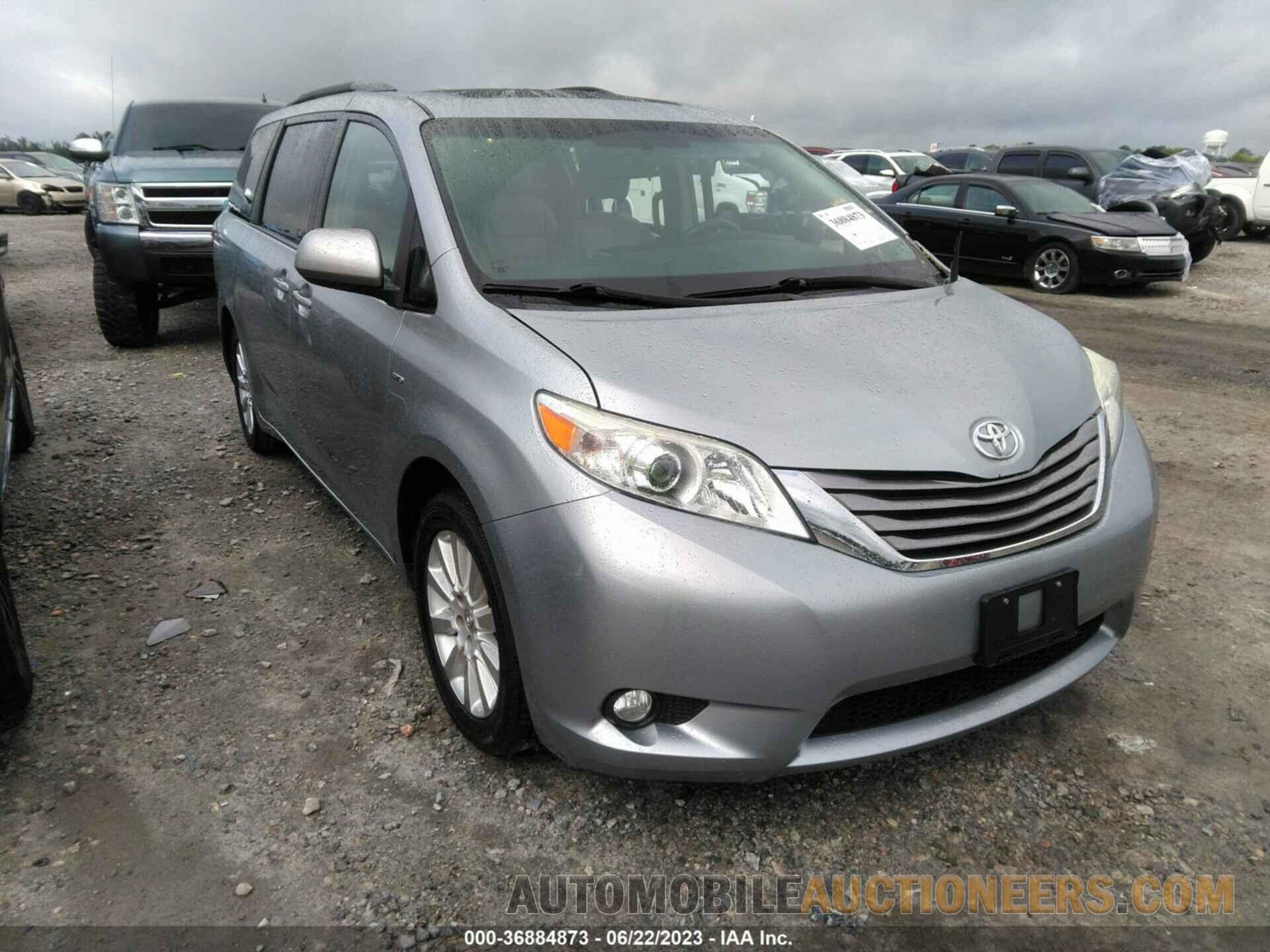 5TDDK3DC8GS142234 TOYOTA SIENNA 2016