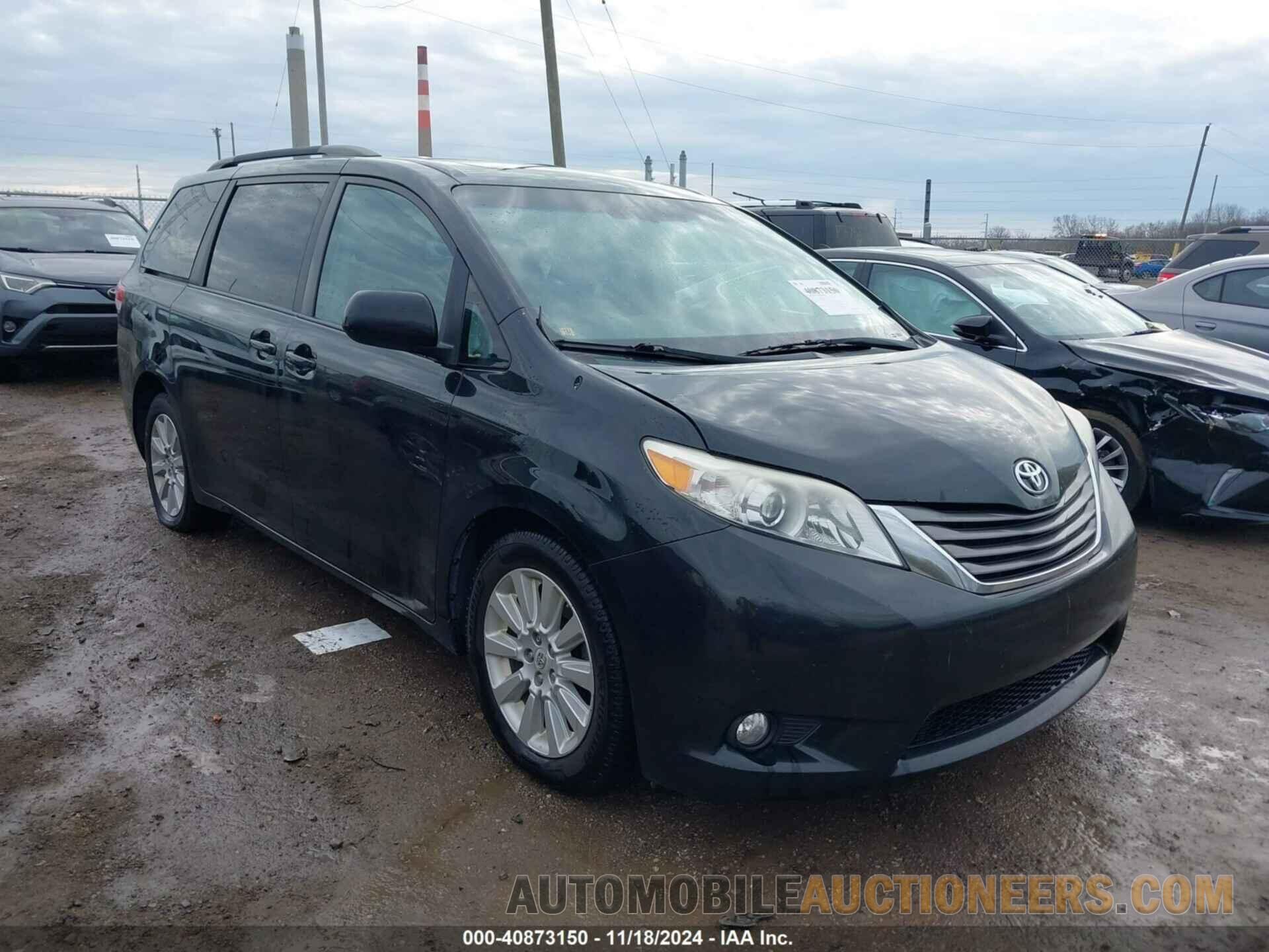 5TDDK3DC9BS004906 TOYOTA SIENNA 2011