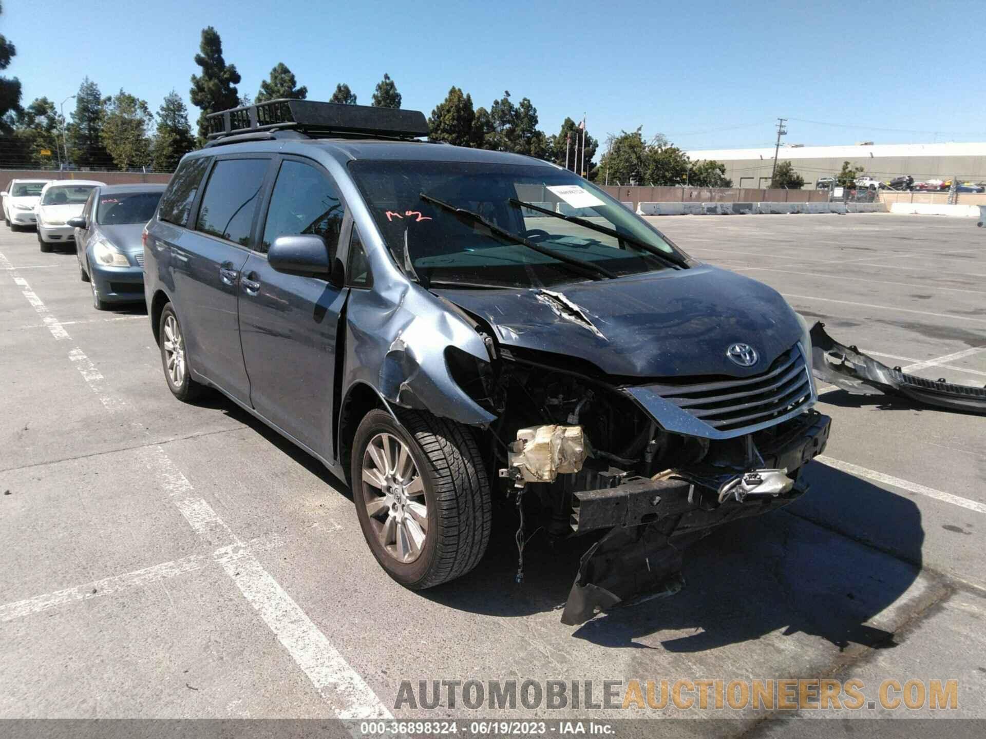 5TDDK3DC9FS098954 TOYOTA SIENNA 2015