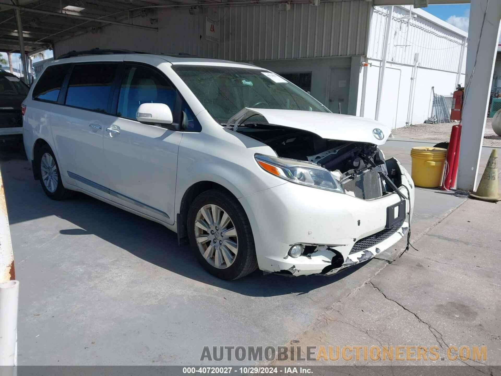 5TDDK3DC9FS099537 TOYOTA SIENNA 2015