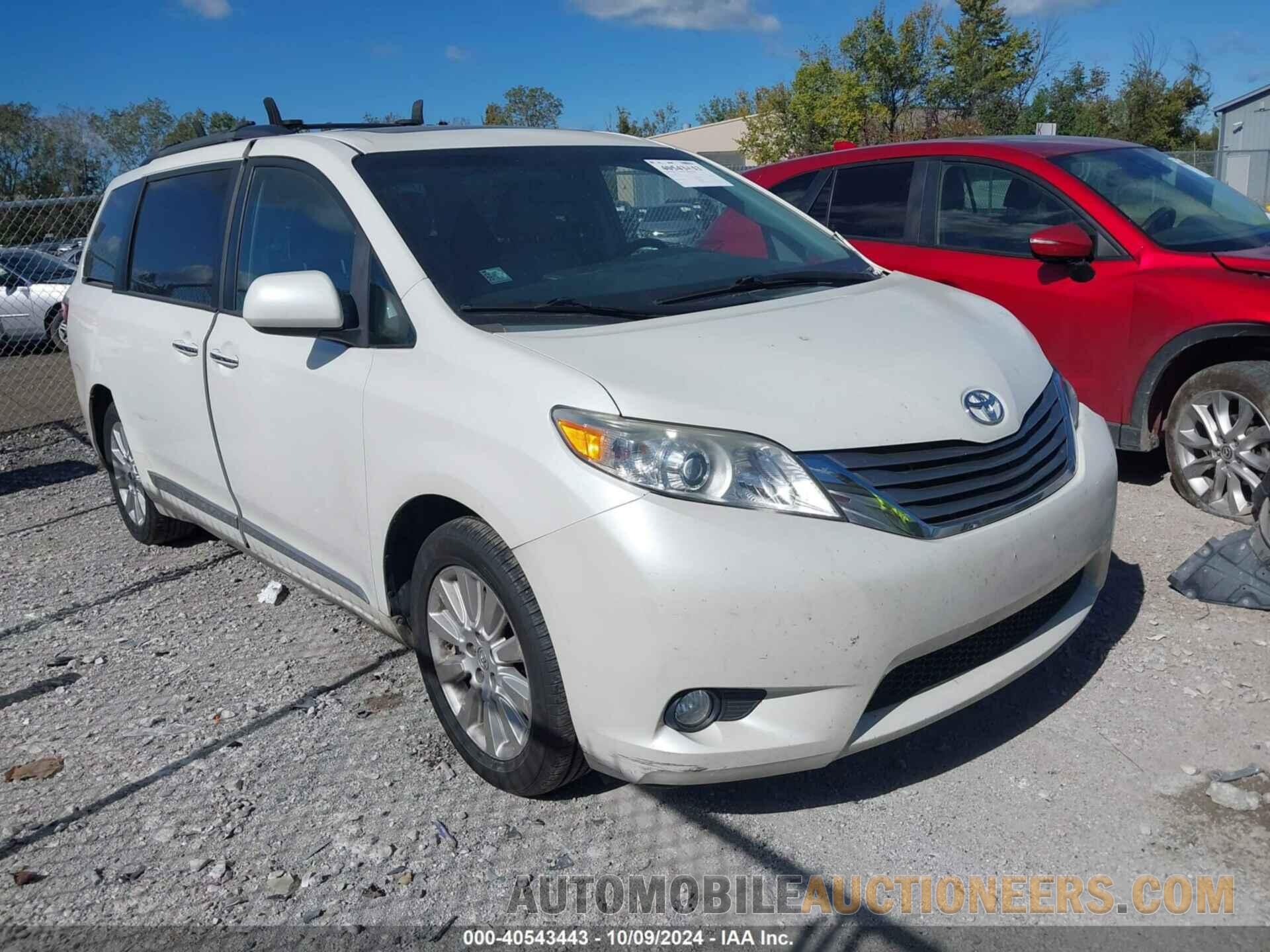 5TDDK3DC9FS103697 TOYOTA SIENNA 2015