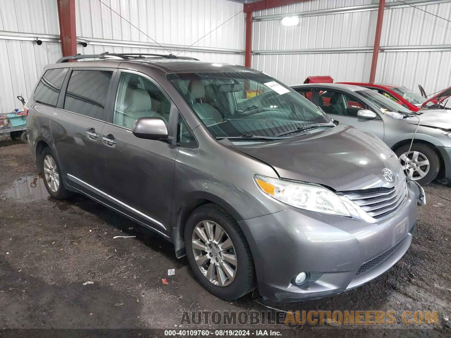 5TDDK3DC9FS106664 TOYOTA SIENNA 2015