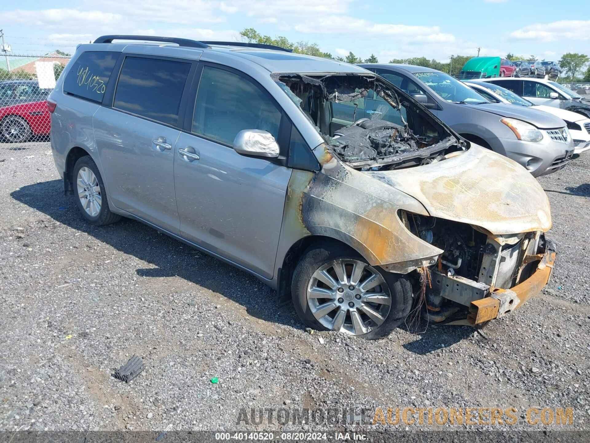 5TDDK3DC9FS107636 TOYOTA SIENNA 2015