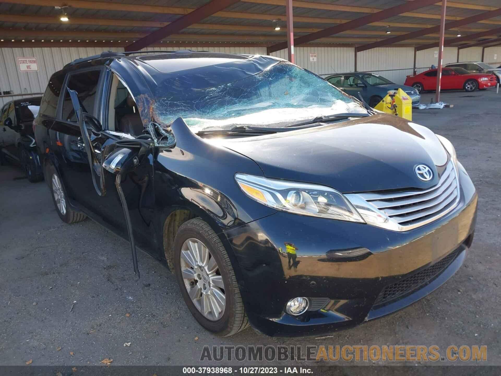 5TDDK3DC9FS114151 TOYOTA SIENNA 2015