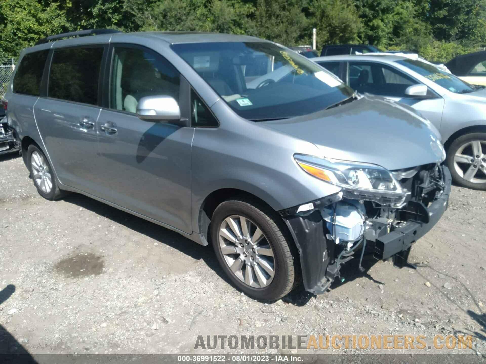 5TDDK3DC9FS115431 TOYOTA SIENNA 2015