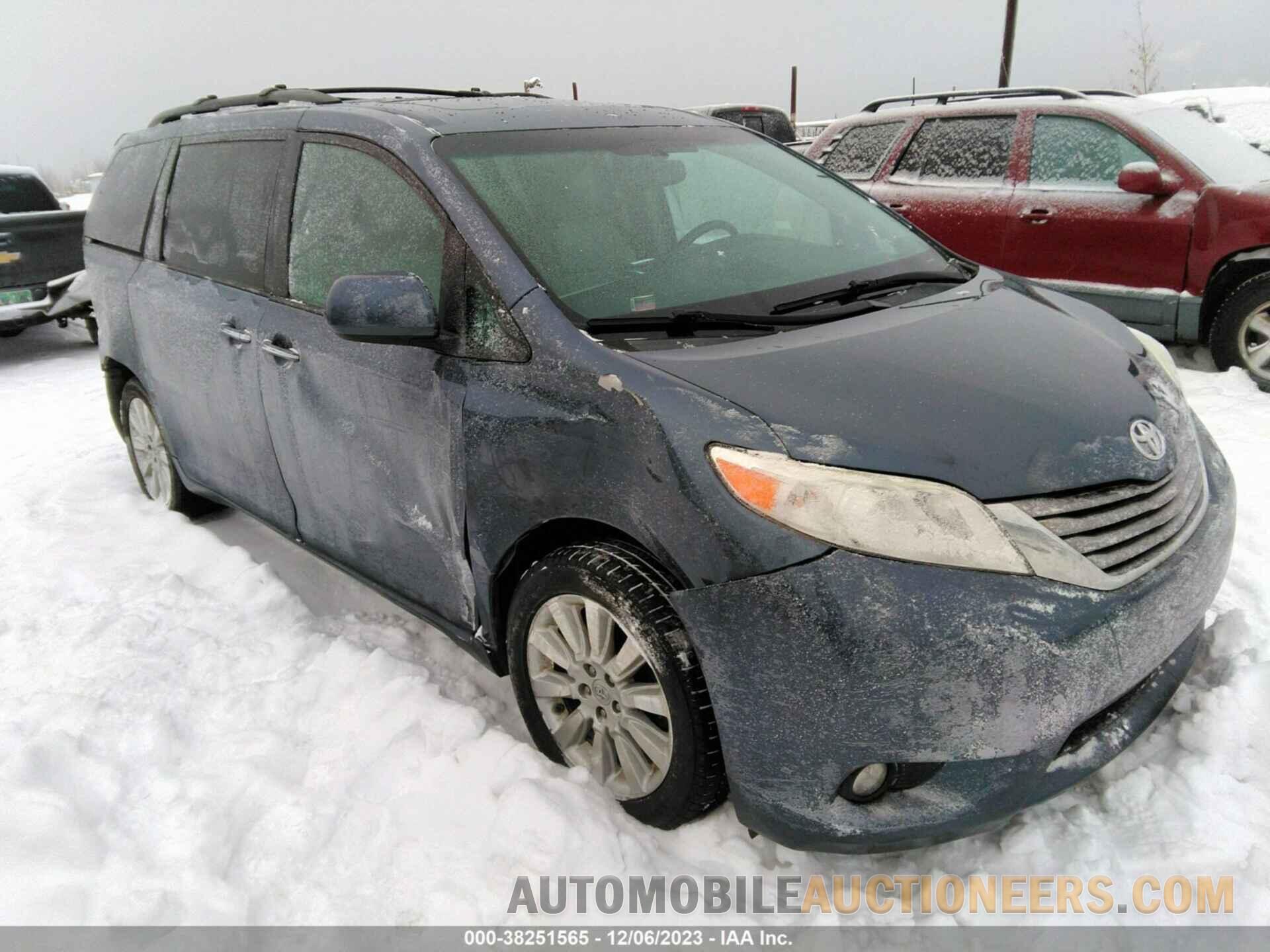 5TDDK3DC9FS122427 TOYOTA SIENNA 2015