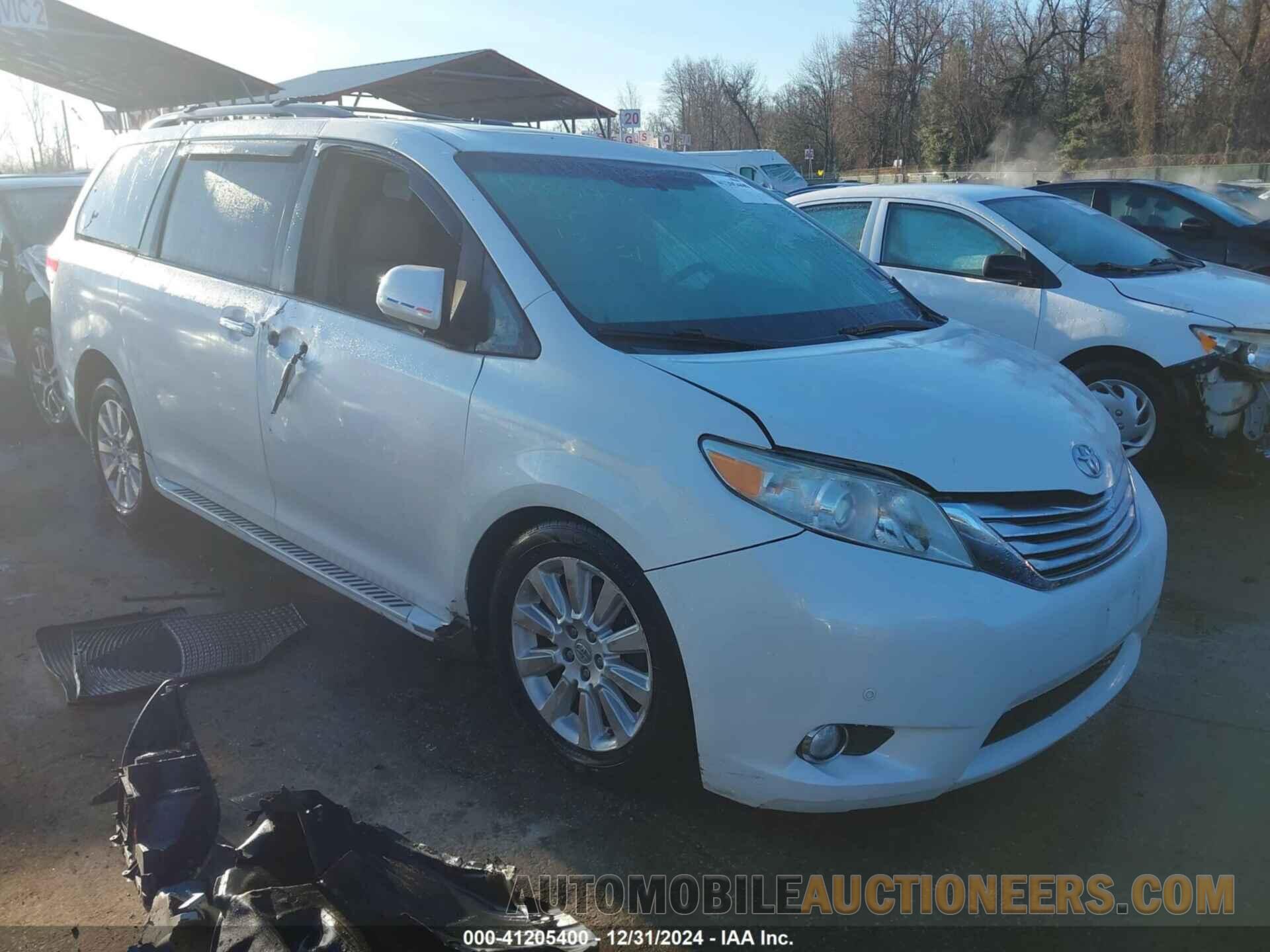 5TDDK3DCXCS032344 TOYOTA SIENNA 2012