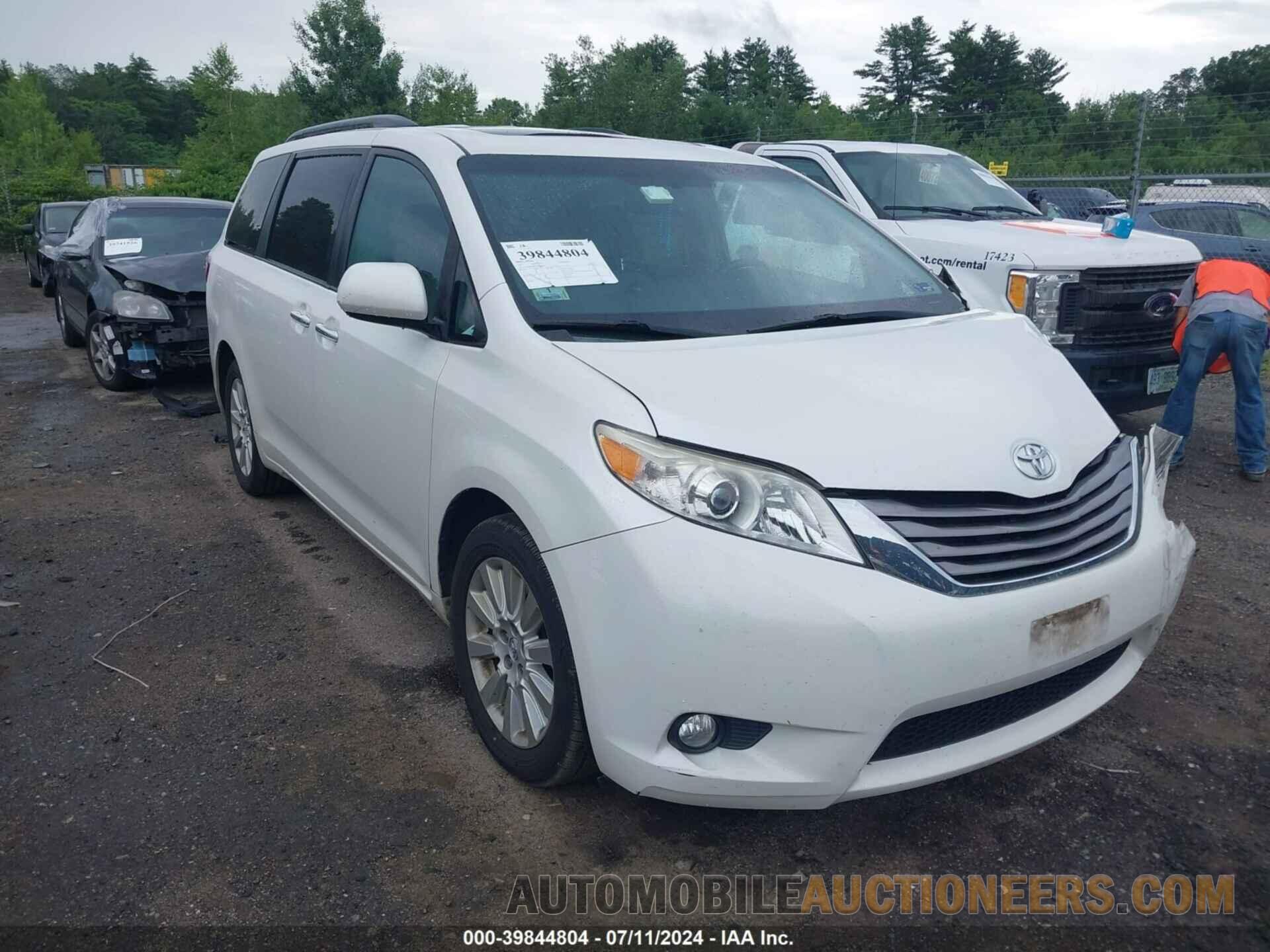 5TDDK3DCXFS106592 TOYOTA SIENNA 2015