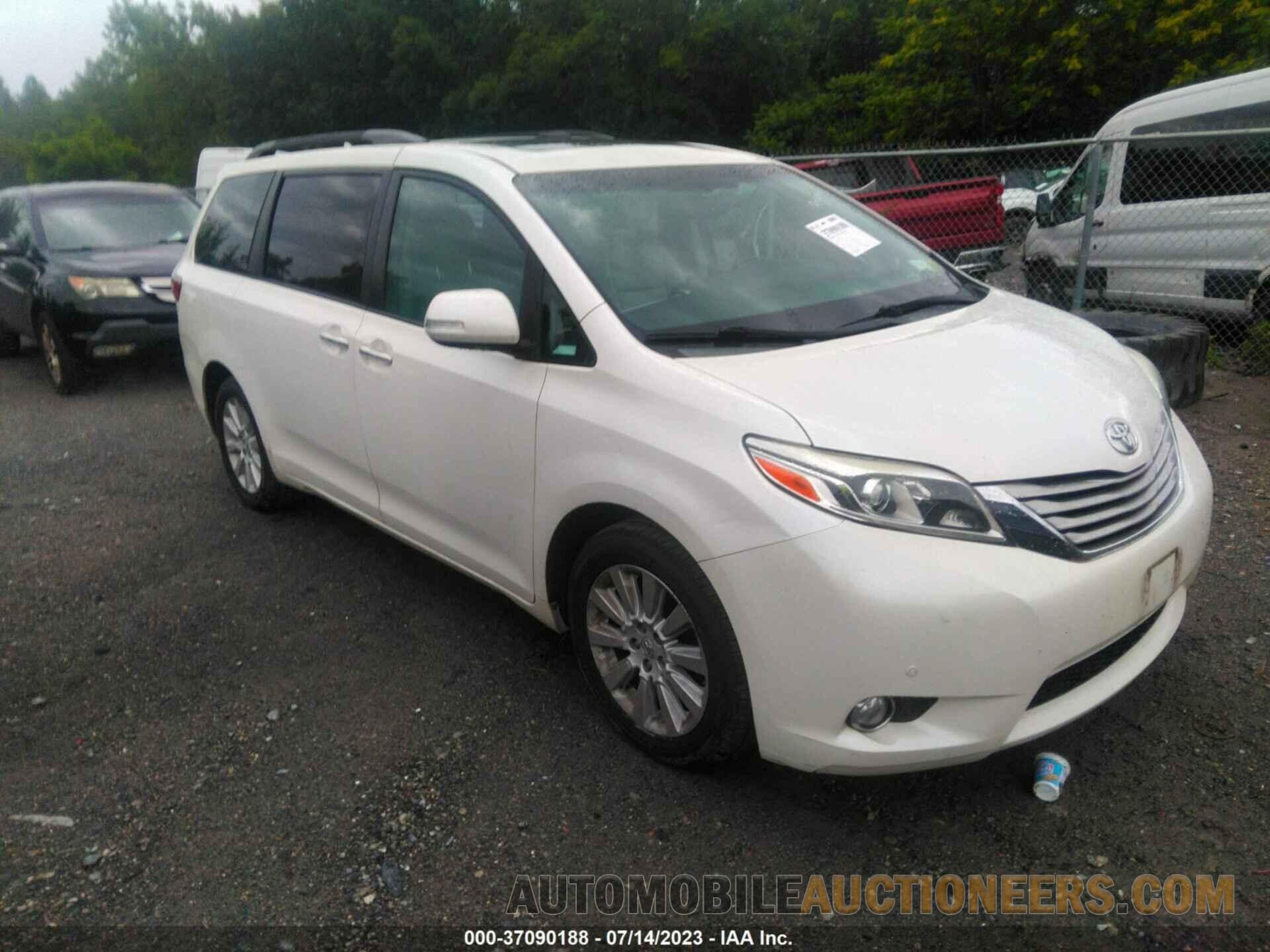 5TDDK3DCXFS111601 TOYOTA SIENNA 2015