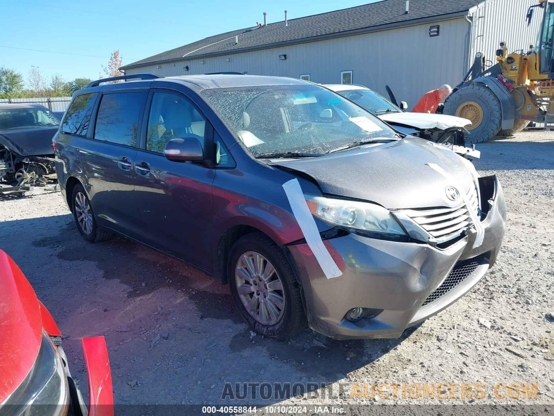 5TDDK3DCXFS121559 TOYOTA SIENNA 2015