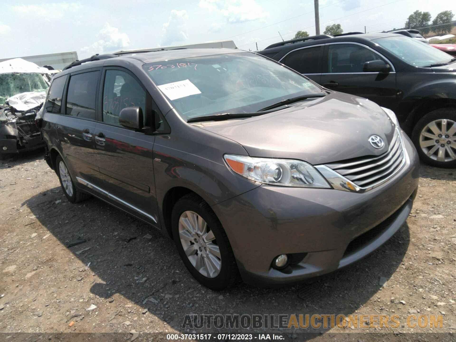 5TDDK3DCXGS130036 TOYOTA SIENNA 2016