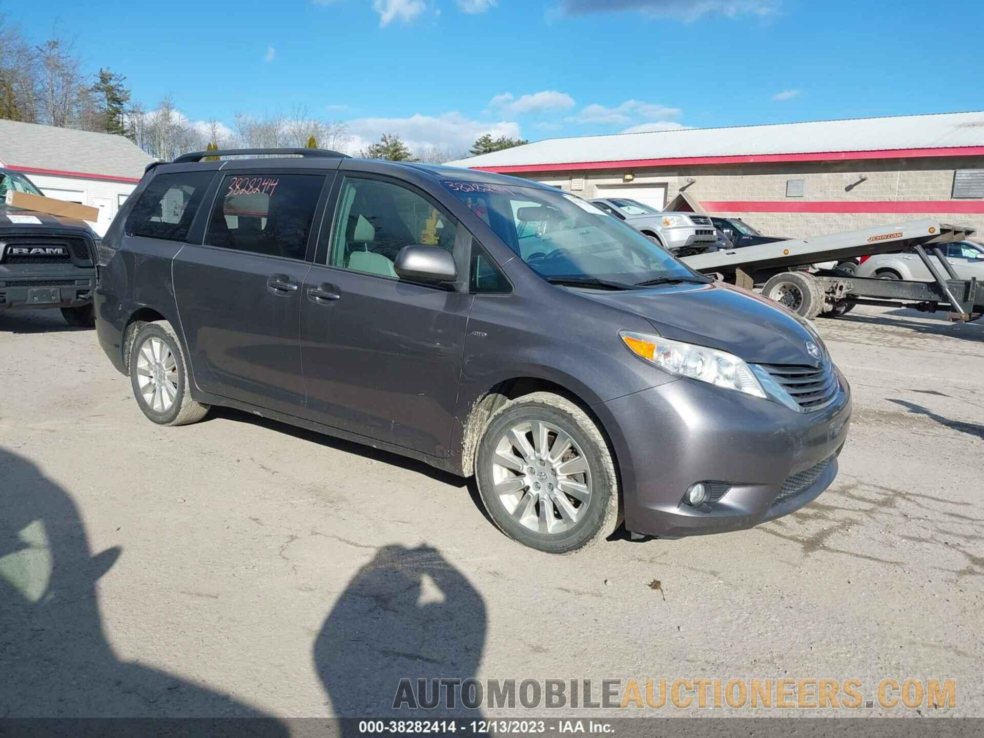 5TDDK3DCXGS139948 TOYOTA SIENNA 2016