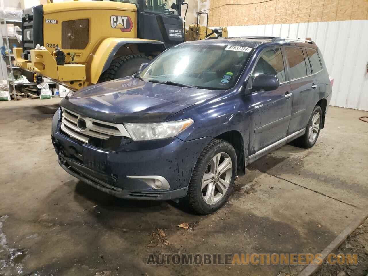 5TDDK3EH0DS190185 TOYOTA HIGHLANDER 2013