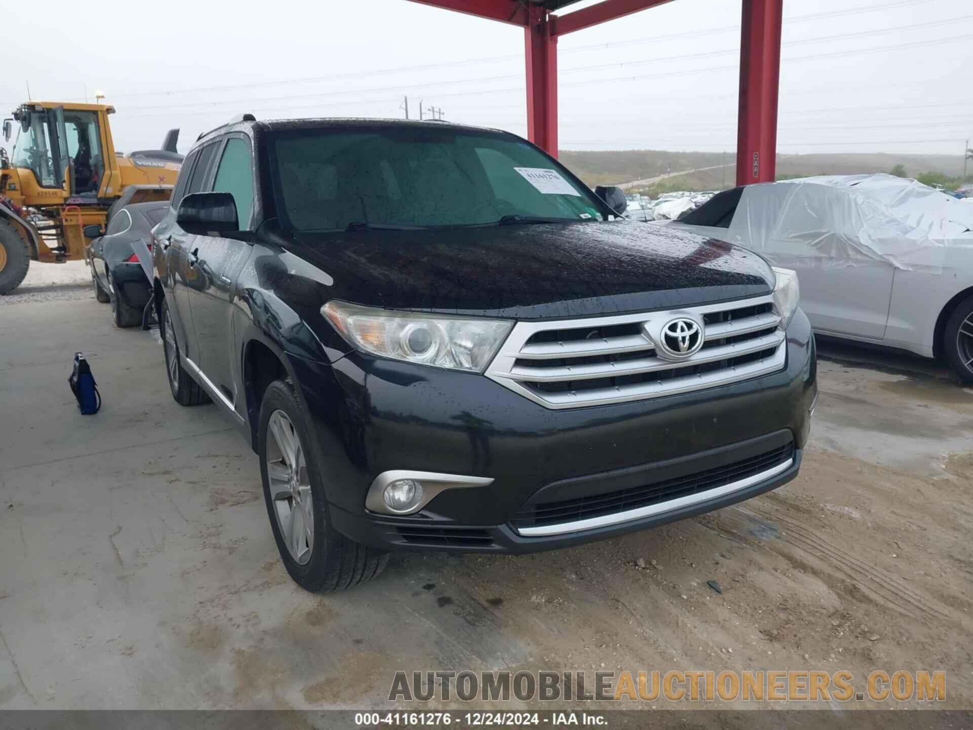 5TDDK3EH0DS201623 TOYOTA HIGHLANDER 2013