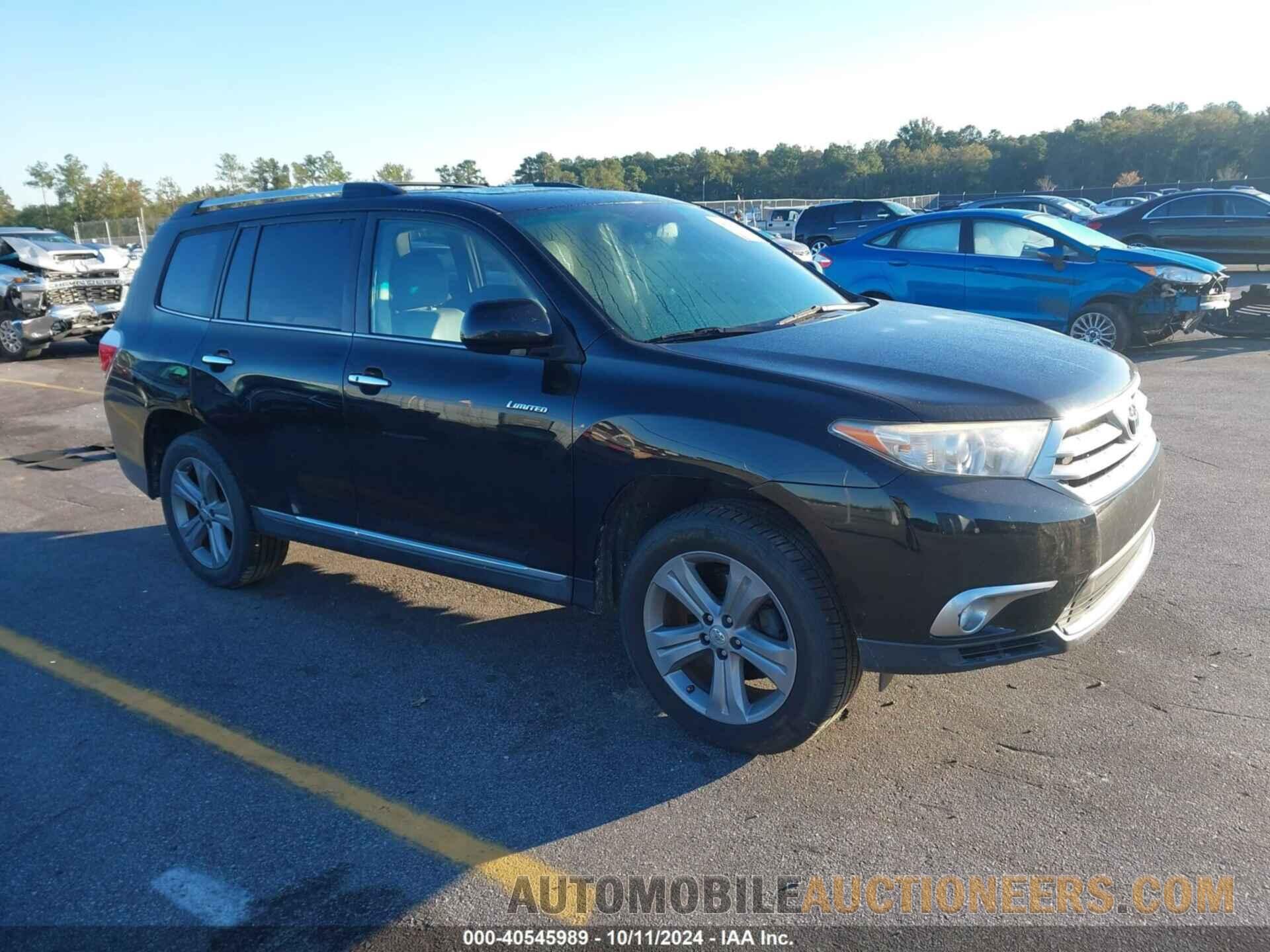 5TDDK3EH1CS133430 TOYOTA HIGHLANDER 2012