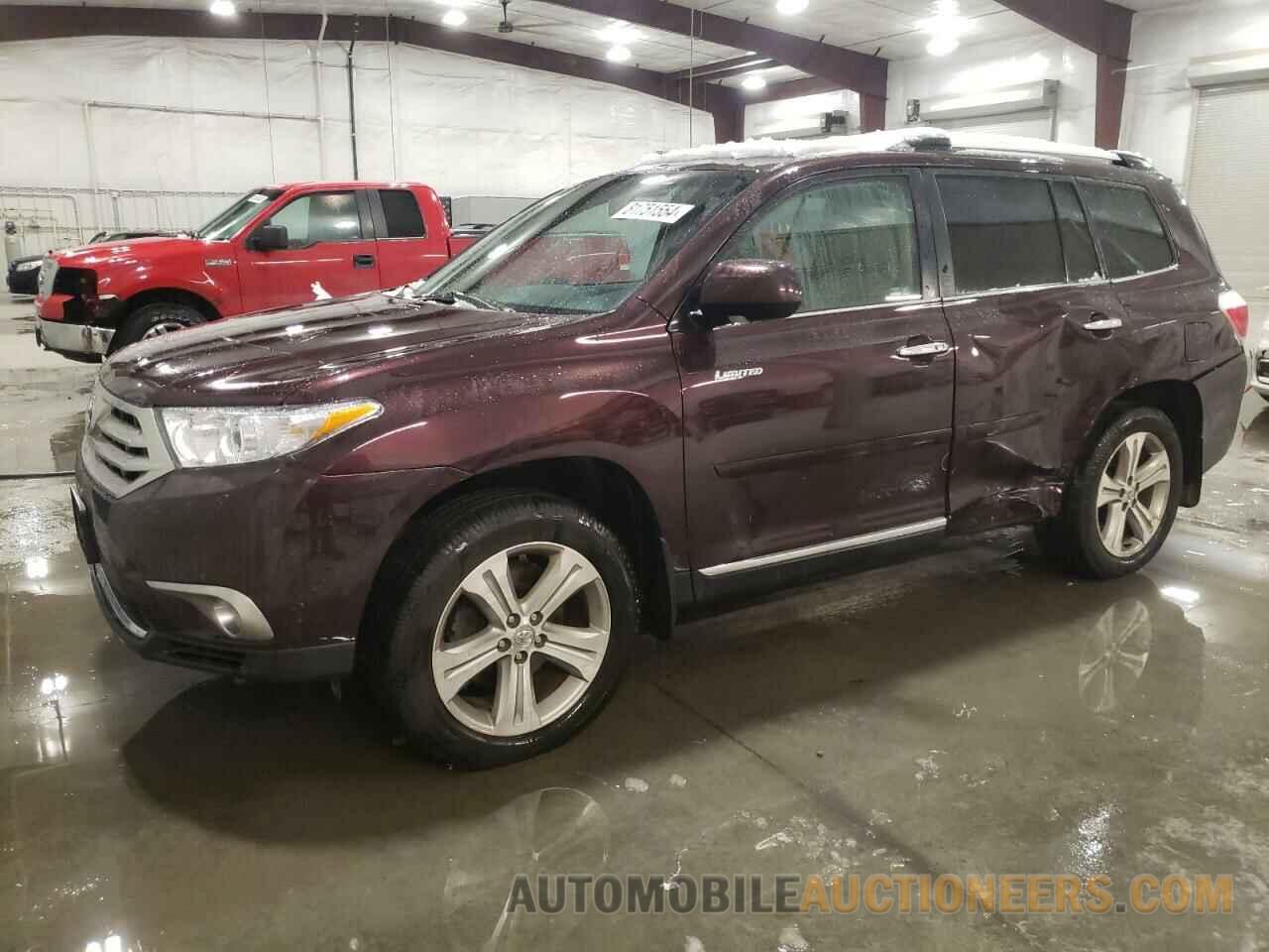 5TDDK3EH1CS155508 TOYOTA HIGHLANDER 2012