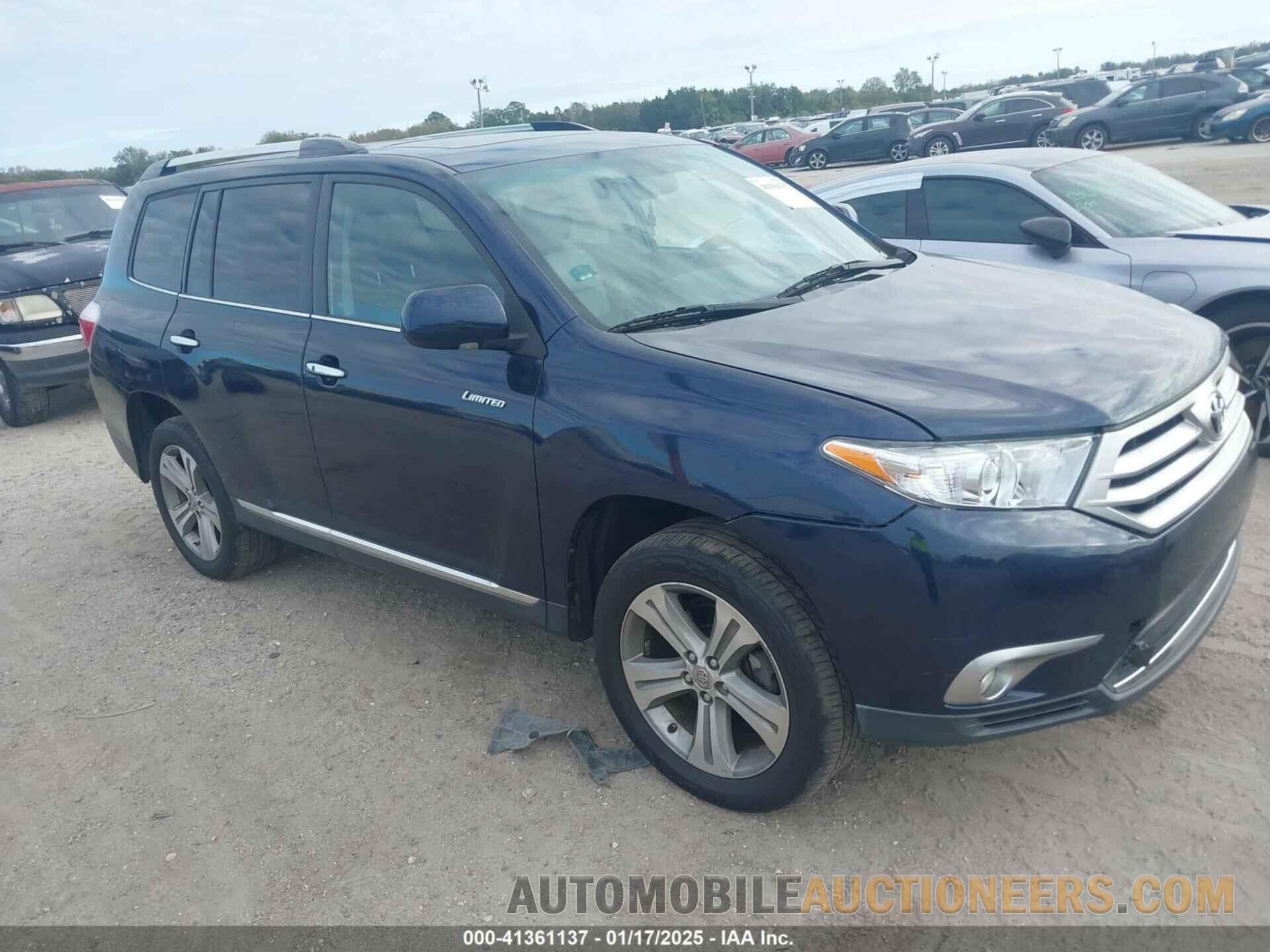 5TDDK3EH4CS093375 TOYOTA HIGHLANDER 2012