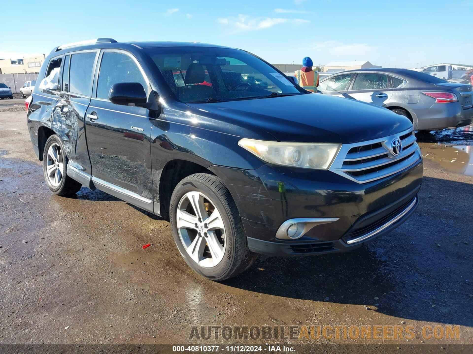 5TDDK3EH4CS114290 TOYOTA HIGHLANDER 2012