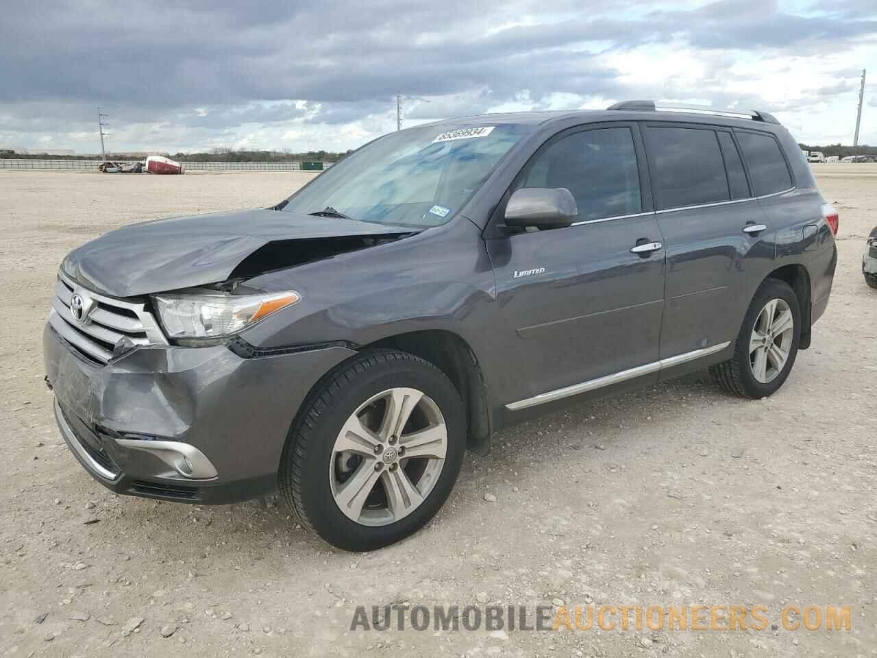 5TDDK3EH4CS142493 TOYOTA HIGHLANDER 2012