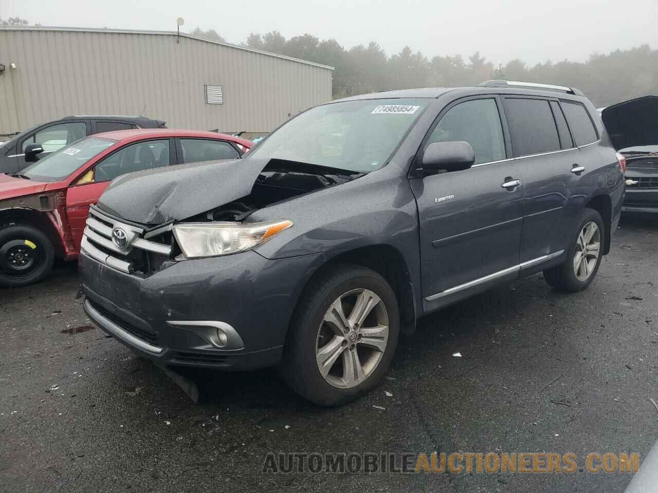 5TDDK3EH5CS121992 TOYOTA HIGHLANDER 2012